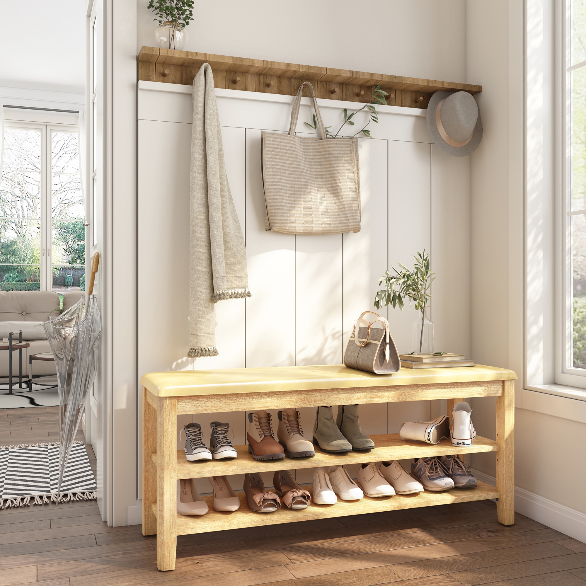FurniFusion SF-R-XD-BG Shoe-Racks - View #3