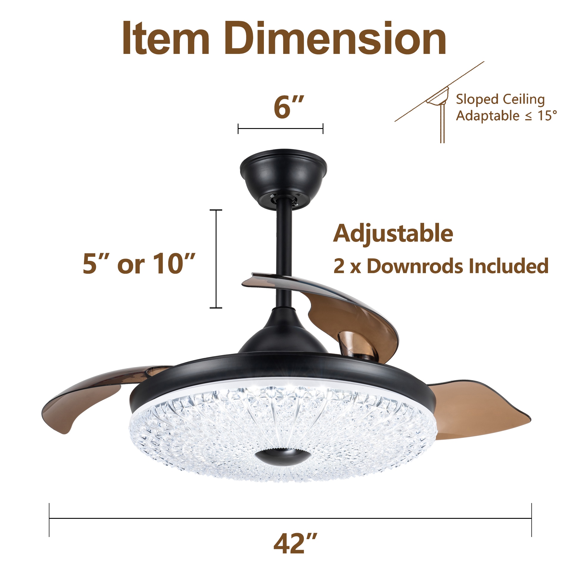 Bella Depot BD4257-B Ceiling-Fans - View #9