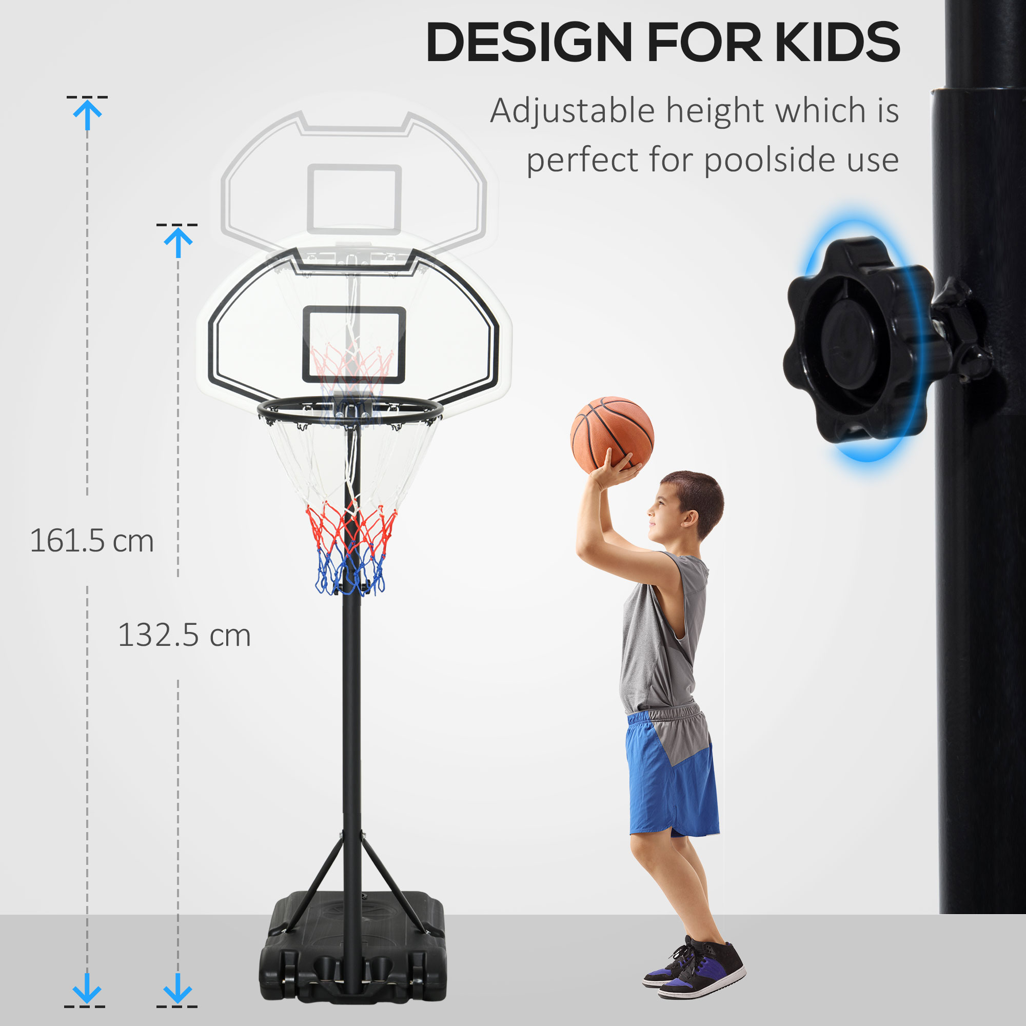 LOVMOR SF-WO-W2225P249724 Basketball-System - View #10
