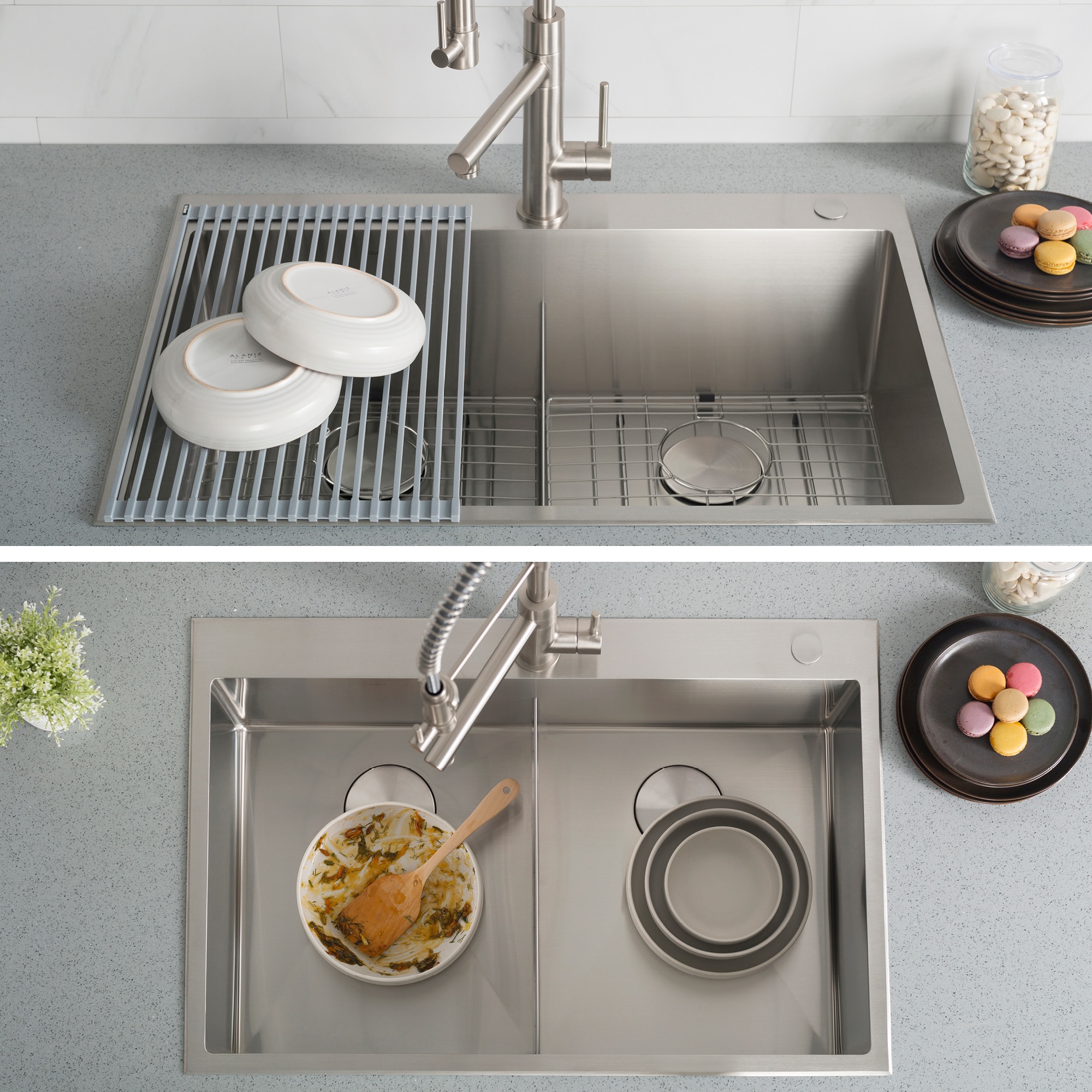  KHT302-33 Kitchen-Sinks - View #5