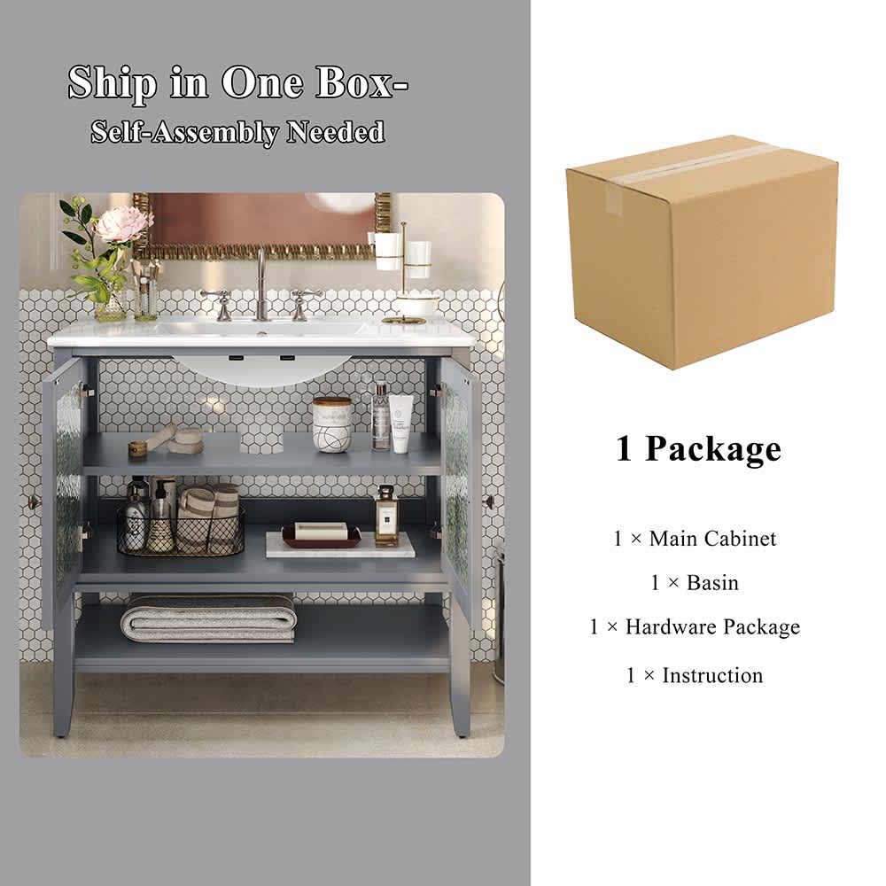 JUJABU ZJBATHVANITY-2 Bath-Vanity-Combo - View #6