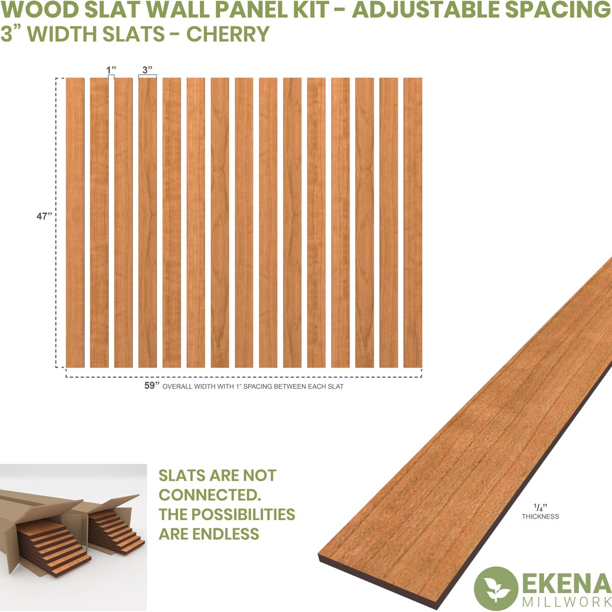 Ekena Millwork SWW60X48X0250CH Wall-Planks - View #2
