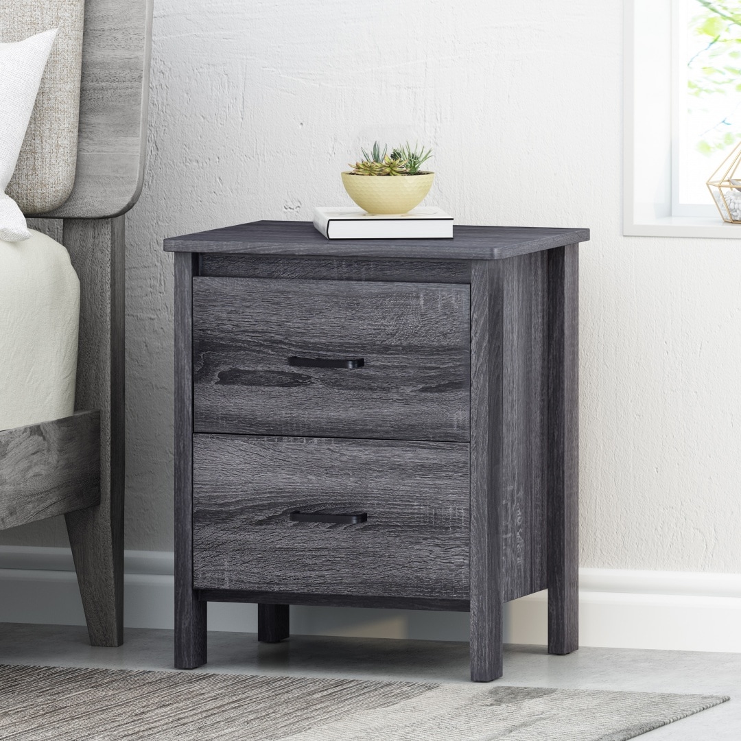 ZAKLOOP WU72038.00SONGRY Gray Nightstand