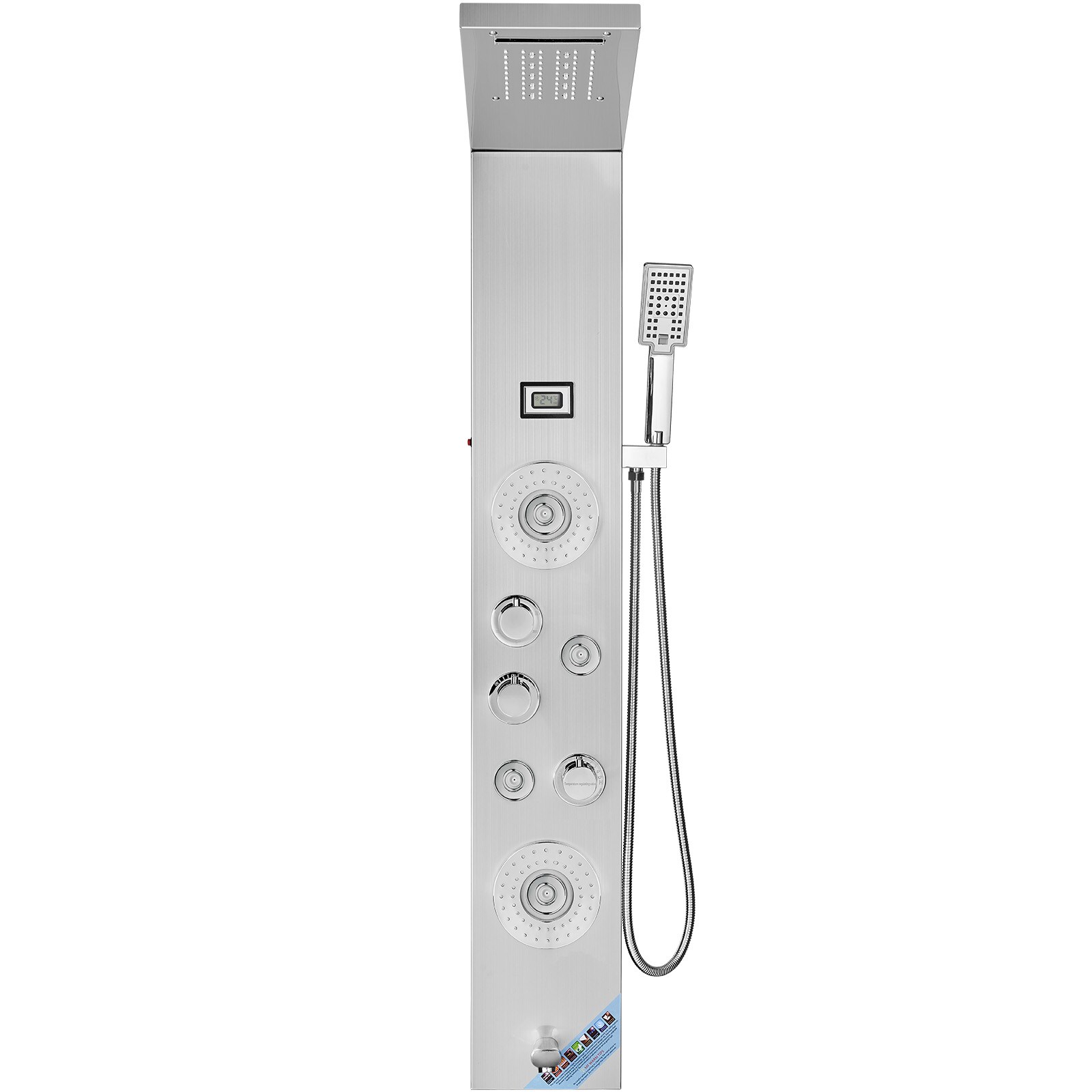 Mecale VOL-DQB3R5 Showerhead-Bar-Panels - View #8