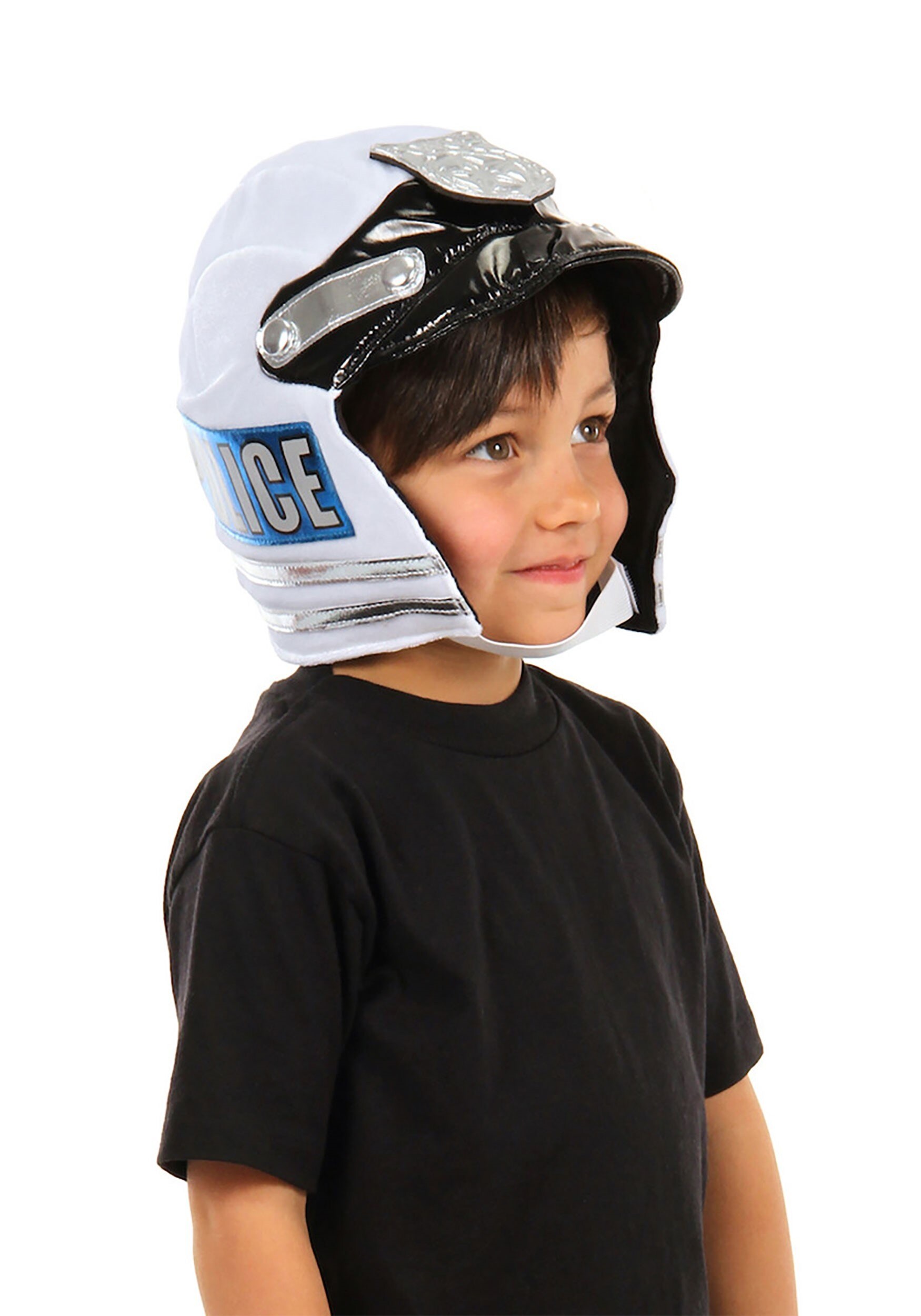 HalloweenCostumes.com EL200036-ST FUN Costumes Kid's Soft Plush Police Helmet Standard
