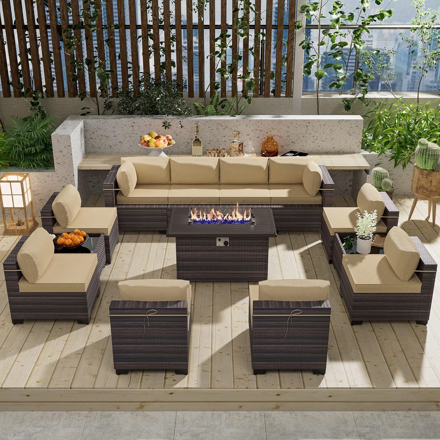 ALAULM LS-2A2BC+1-SAND Patio-Conversation-Sets - View #7