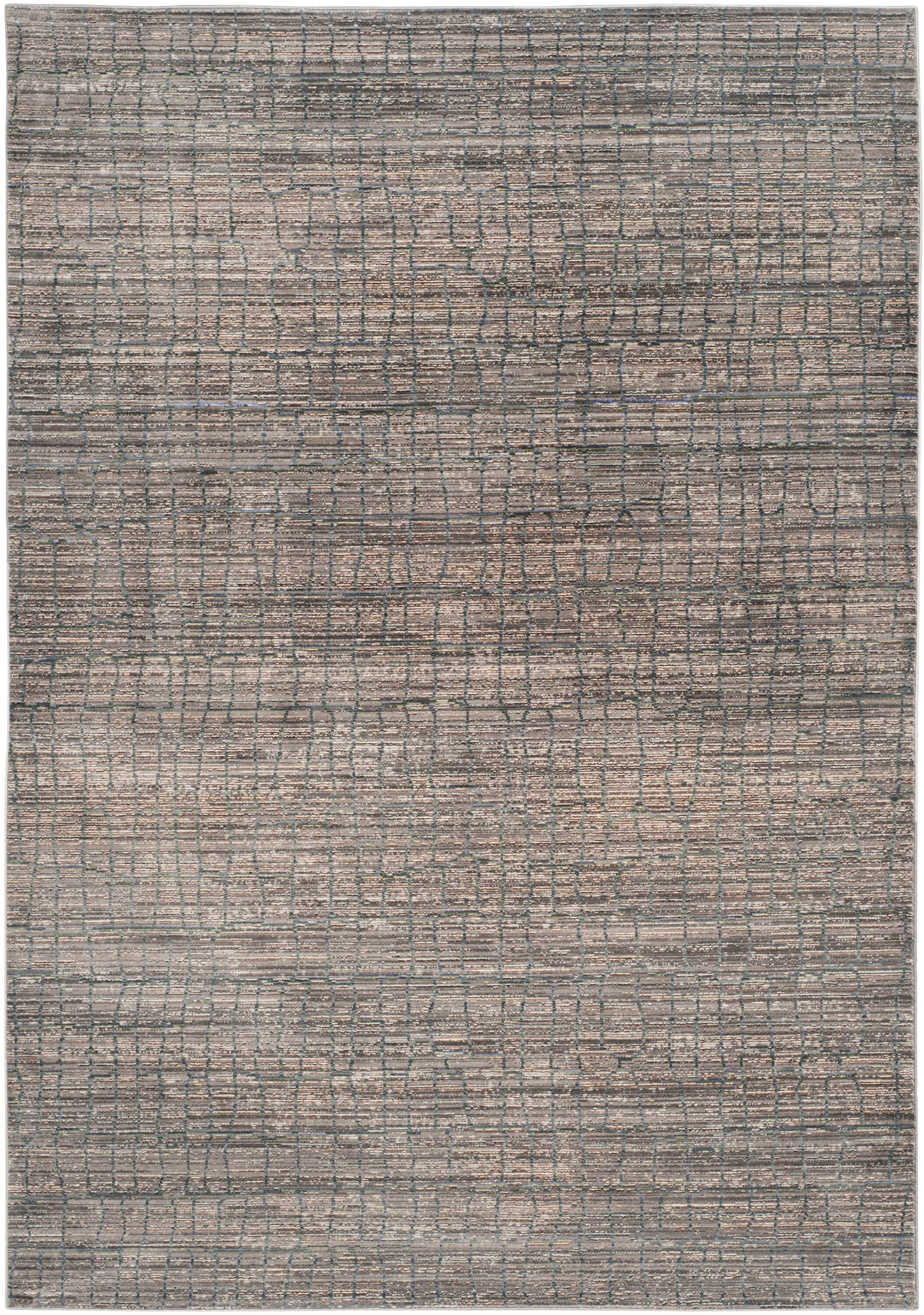 Safavieh VAL202C-5 Valencia Gretta 5 x 8 (ft) Loomed Polyester Gray/Multi Rectangular Indoor Abstract Area rug