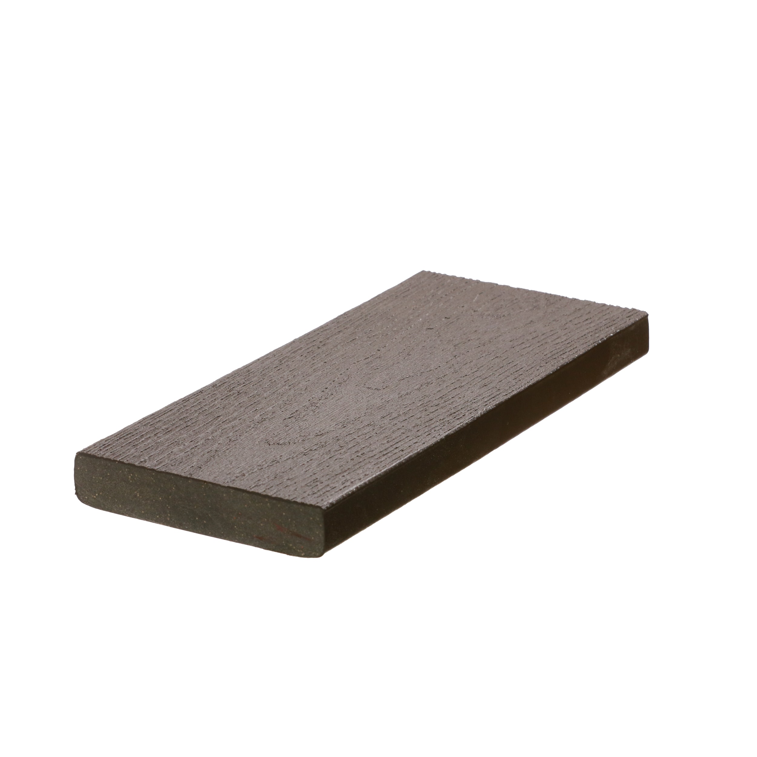 DuxxBak Composite Decking DX-O-144BW-SE Optima Dekk 1-in x 6-in x 12-ft Black Walnut Square Composite Deck board