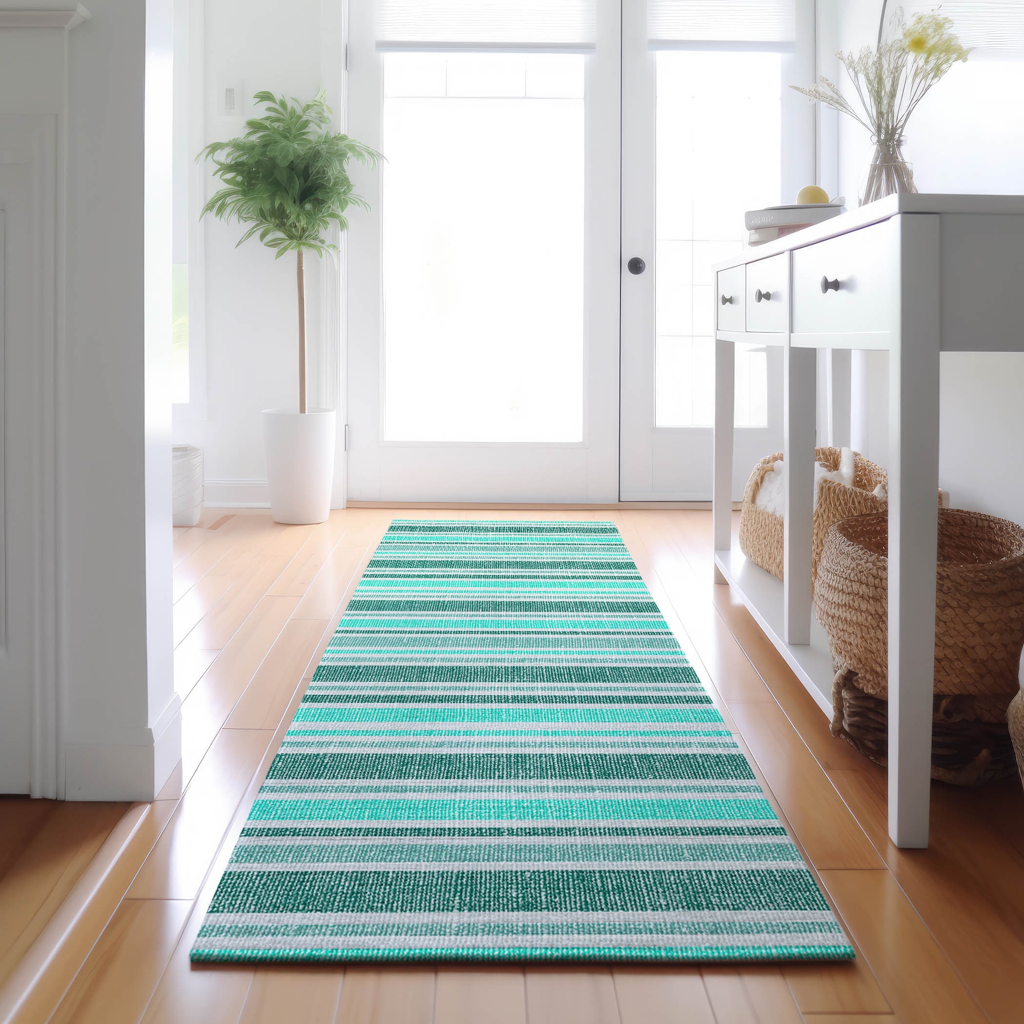Addison Rugs AMF569GY3X5 Mayfield AMF569GY 3 x 5 (ft) Loomed Polyester Gray Rectangular Indoor Geometric Machine washable Area rug