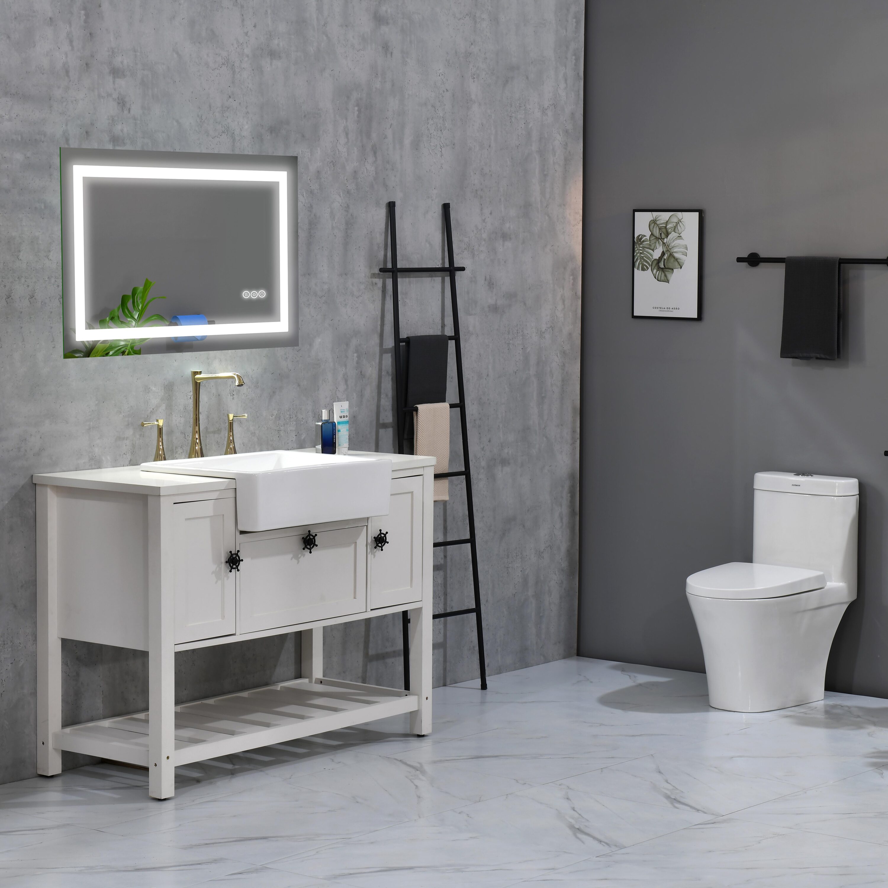 Bayfeve BF-77828-MIR Framed-Bath-Mirrors - View #7
