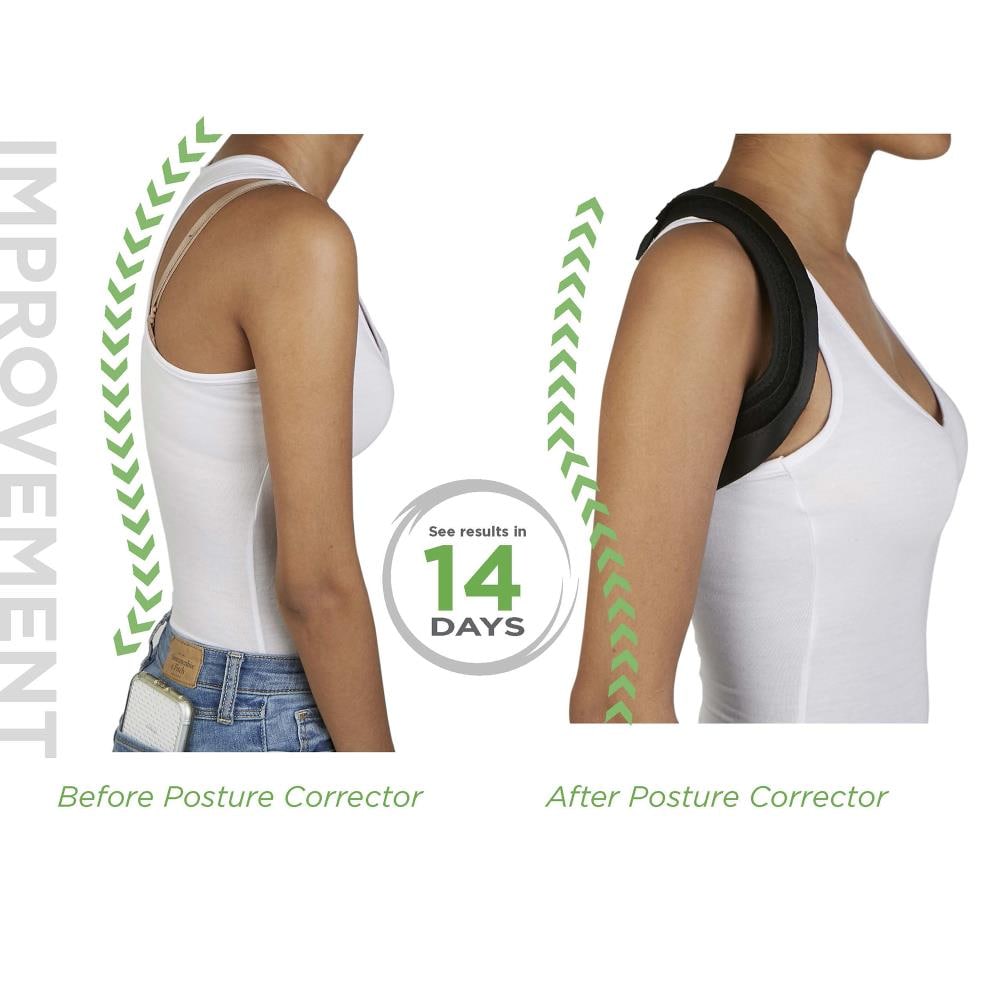 MALOOW Flexible Posture Correcting Back Brace for Upper Body Pain Relief,  Medium, 1 Piece - Harris Teeter