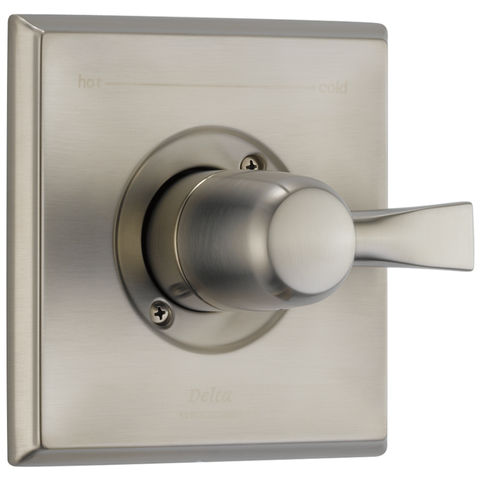 Delta T14051-SS Dryden Stainless Steel 2.5-in Bathtub/Shower Trim Ring (0.5-in-ID)