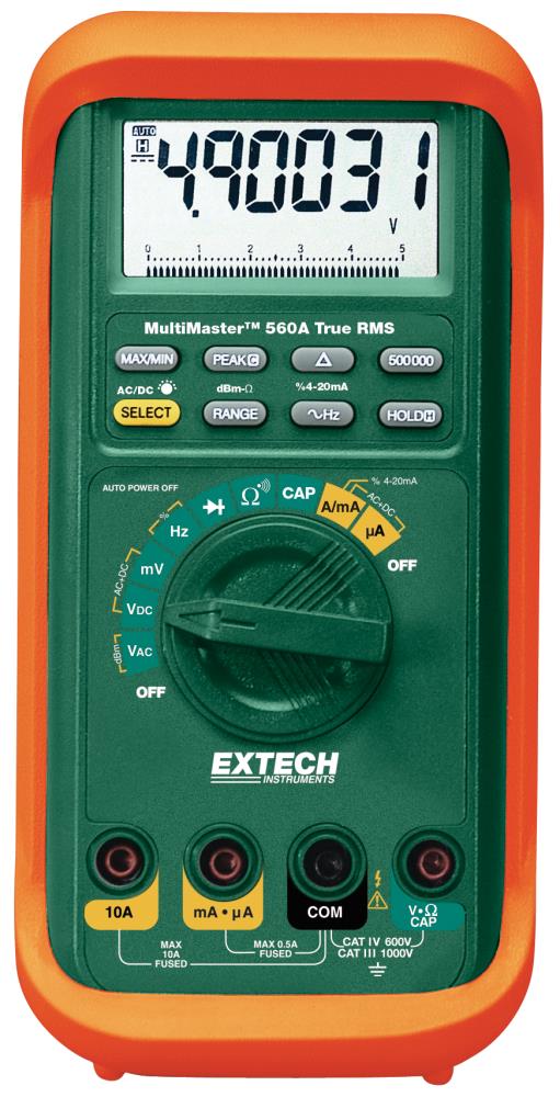 Extech MM560A FLIR Amp Up To 1,000-Volt Digital Multimeter