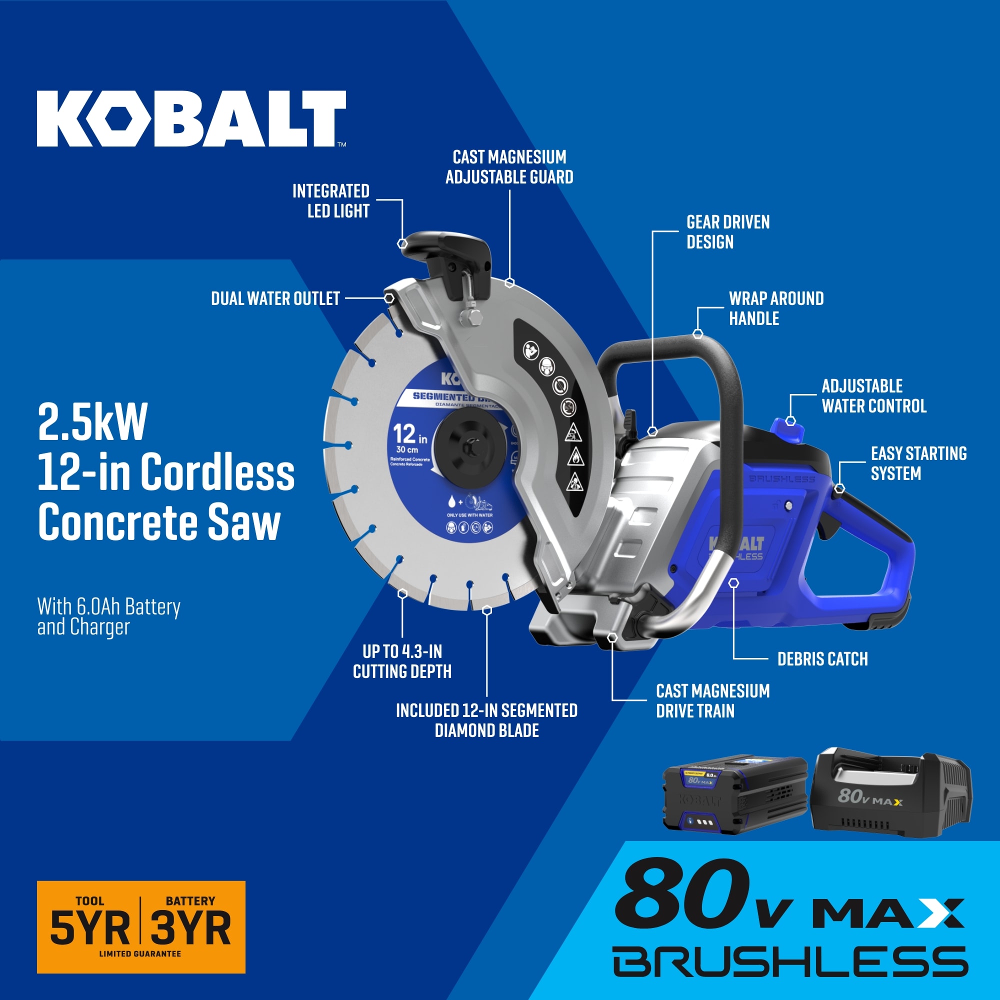 Kobalt KPC 6180-06 Masonry-Saws - View #8