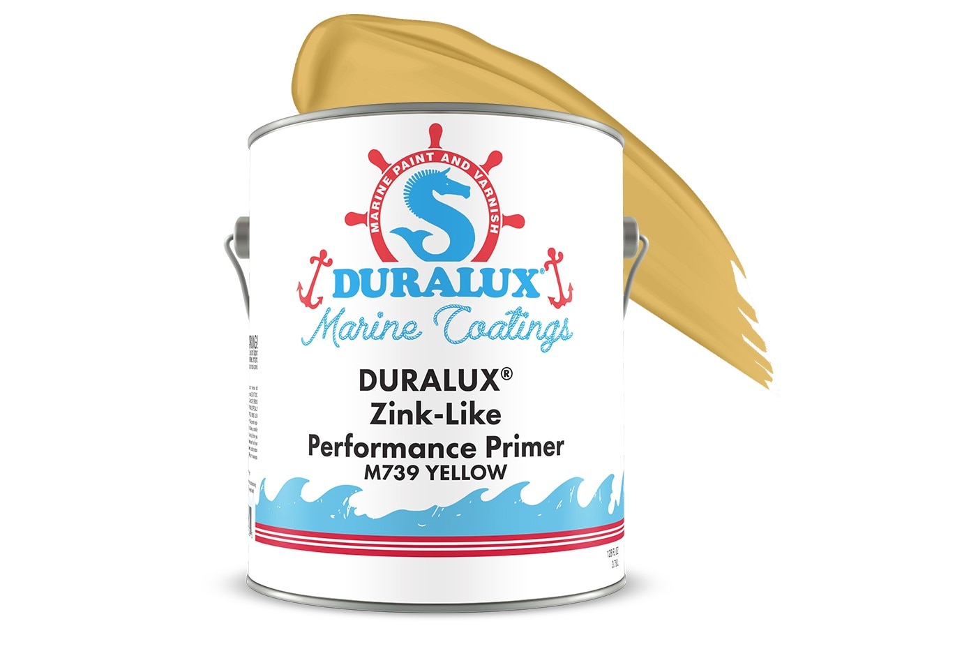 stoeprand vermomming Geld rubber Duralux Metal Primer High-gloss Yellow Oil-based Marine Primer (1-Gallon)  in the Marine Paint department at Lowes.com