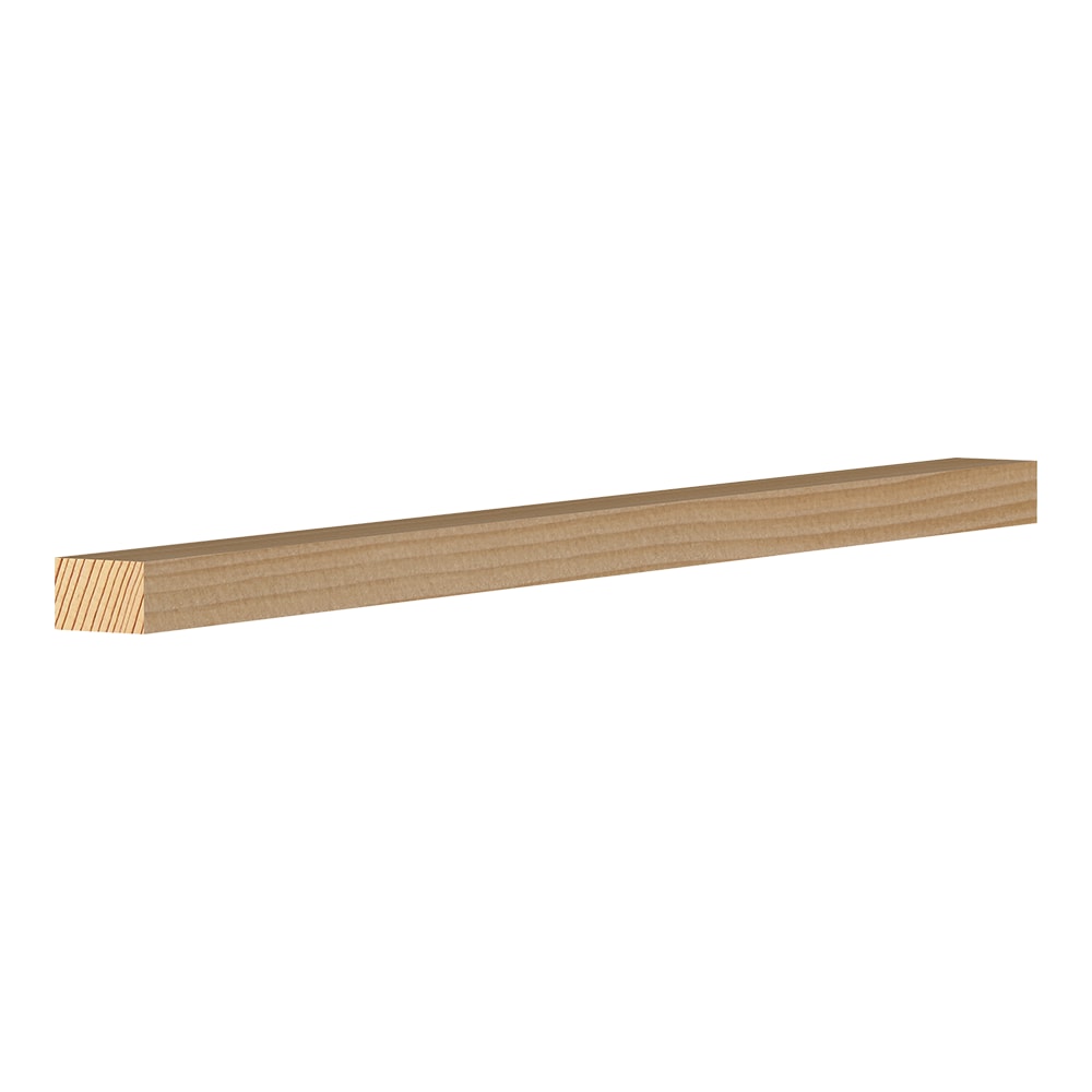 RELIABILT 254-HEM8 3/4-in x 8-ft Hemlock Unfinished Wood Square Moulding