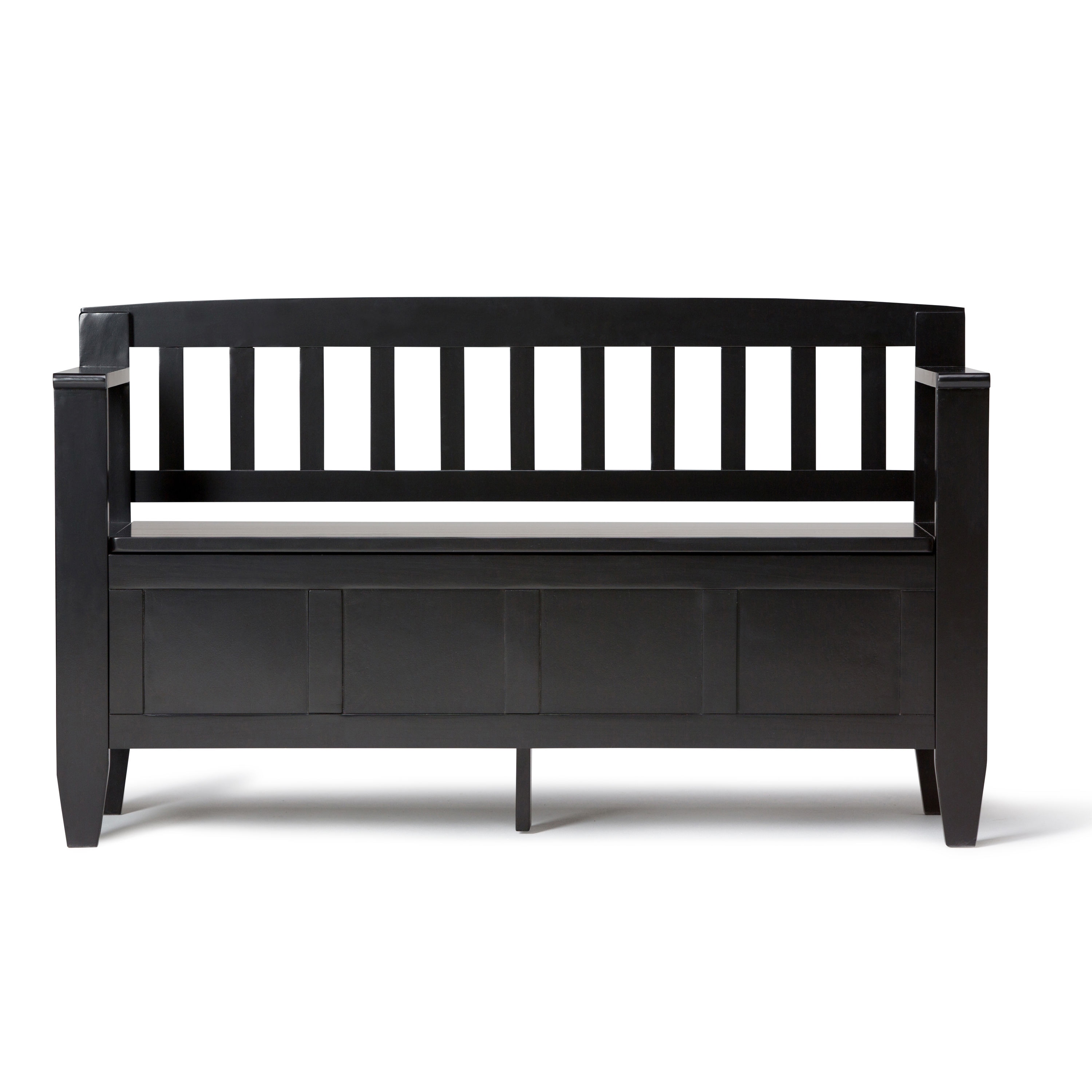 Simpli Home 3AXCBROBEN-BL bench - View #2