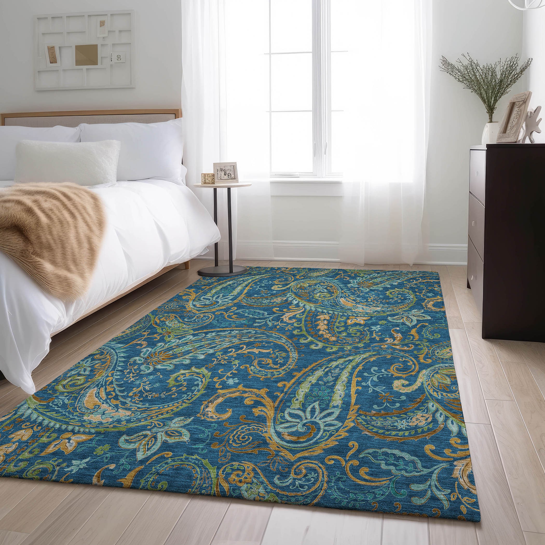 Addison Rugs AMF514GY30X46 Mayfield AMF514GY 2 x 3 (ft) Loomed Polyester Gray Rectangular Indoor Abstract Machine washable Area rug