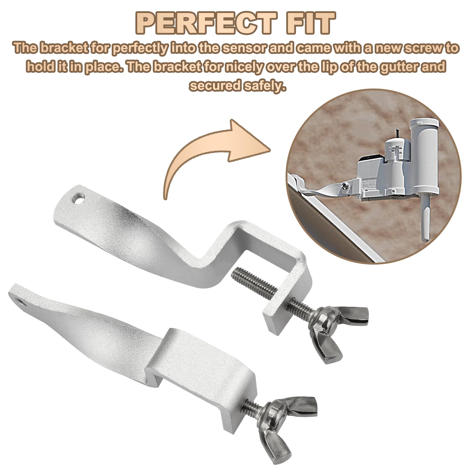 Afoxsos LAF0812F156 Gutter-Hangers-Brackets - View #4