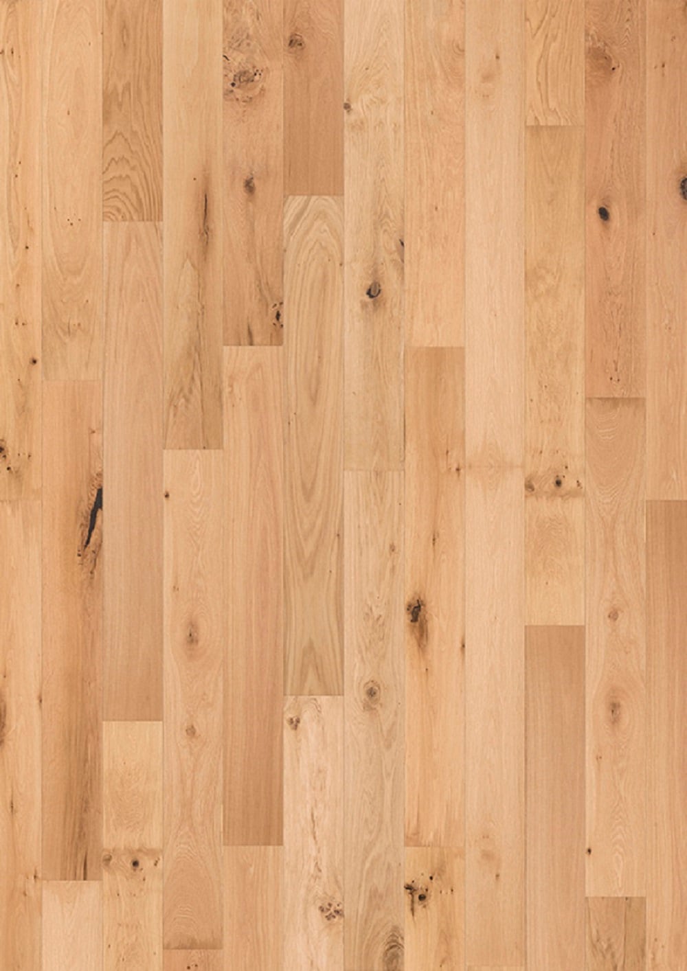 Flooors by LTL HAFLRS3053 (Sample) Moneta Natural Brown Oak Engineered Wirebrushed Hardwood Flooring