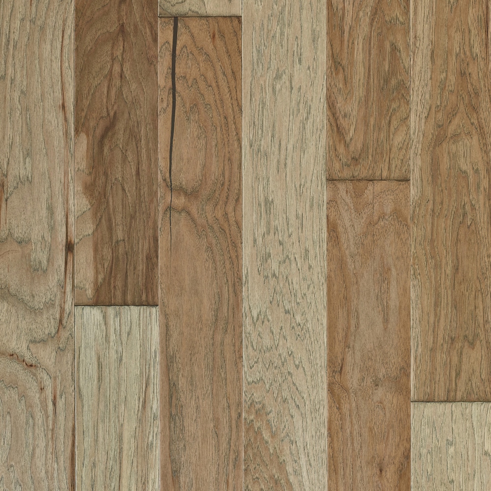 Shaw LX76202019 Gallant Hickory Galahad Hickory 5-in W x 3/8-in T x Water Resistant Engineered Hardwood Flooring ( 23.66-sq ft / Carton )