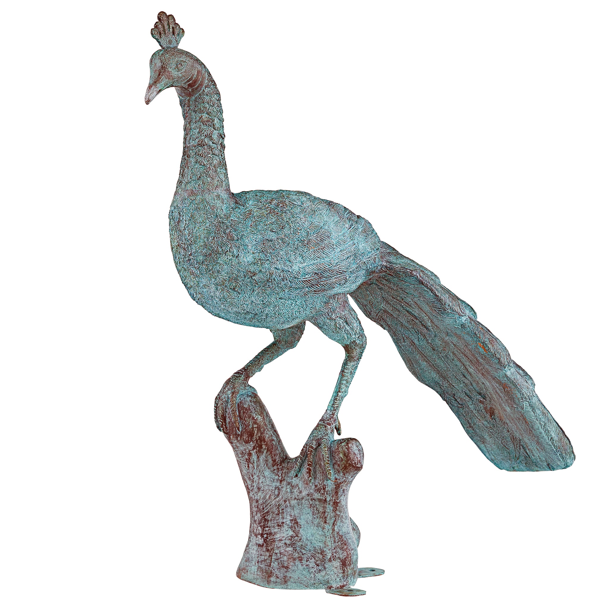 33.5-in H x 9-in W Bronze Animal Garden Statue | - Design Toscano DD2198