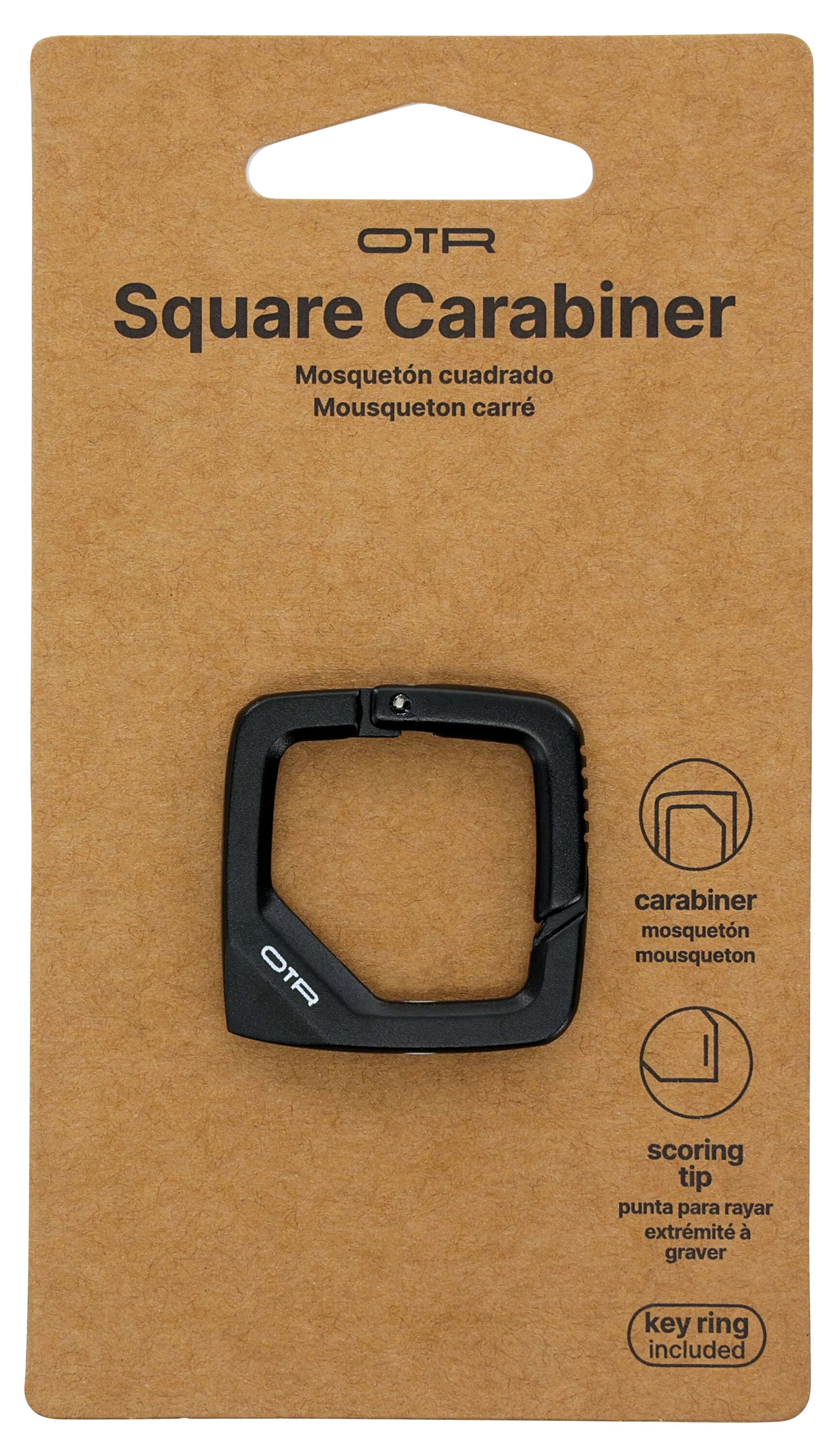 OTR 9986493 5-in D-shaped Straight Carabiner