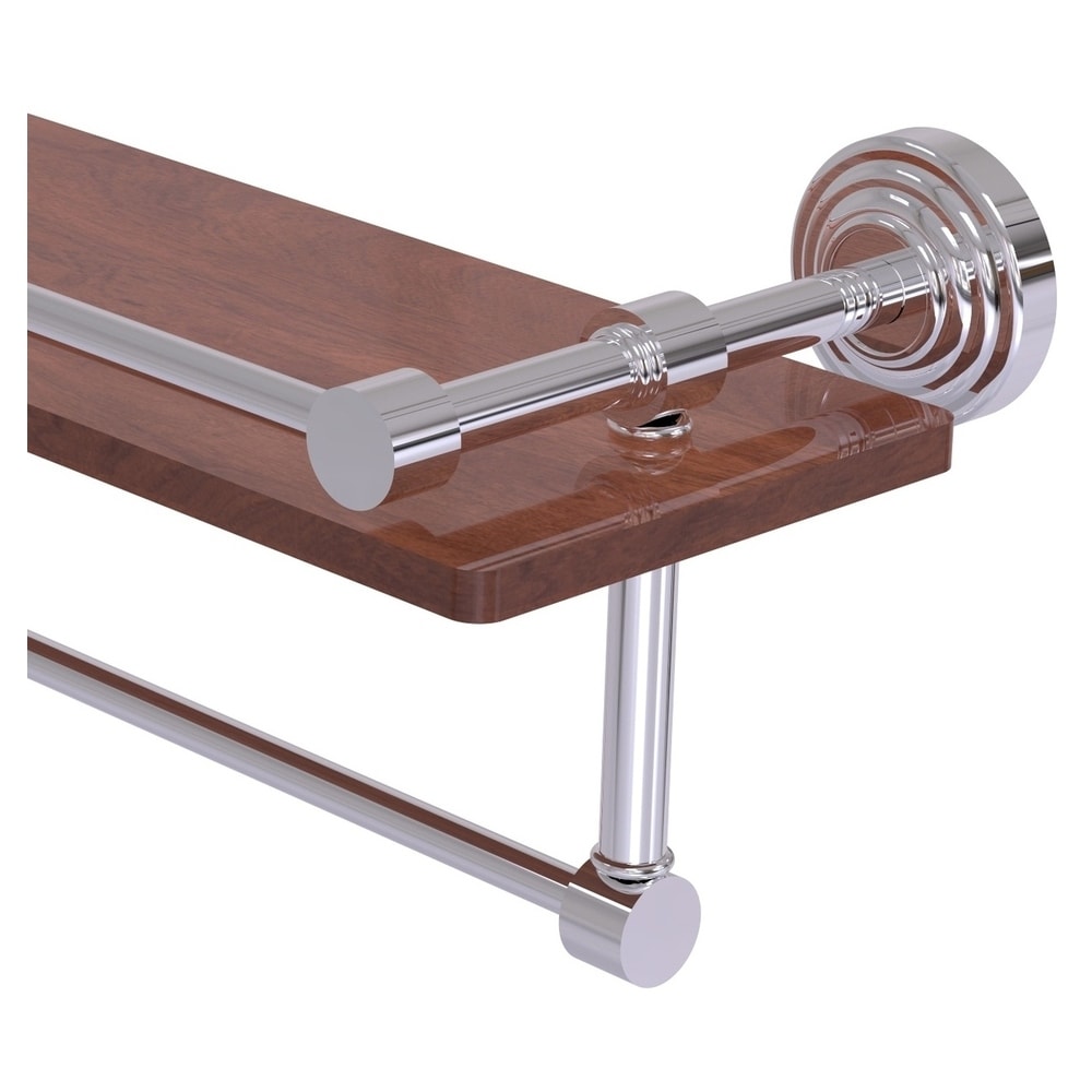 Allied Brass WP-1-22TB-GAL-IRW-PC Bathroom-Shelves - View #2
