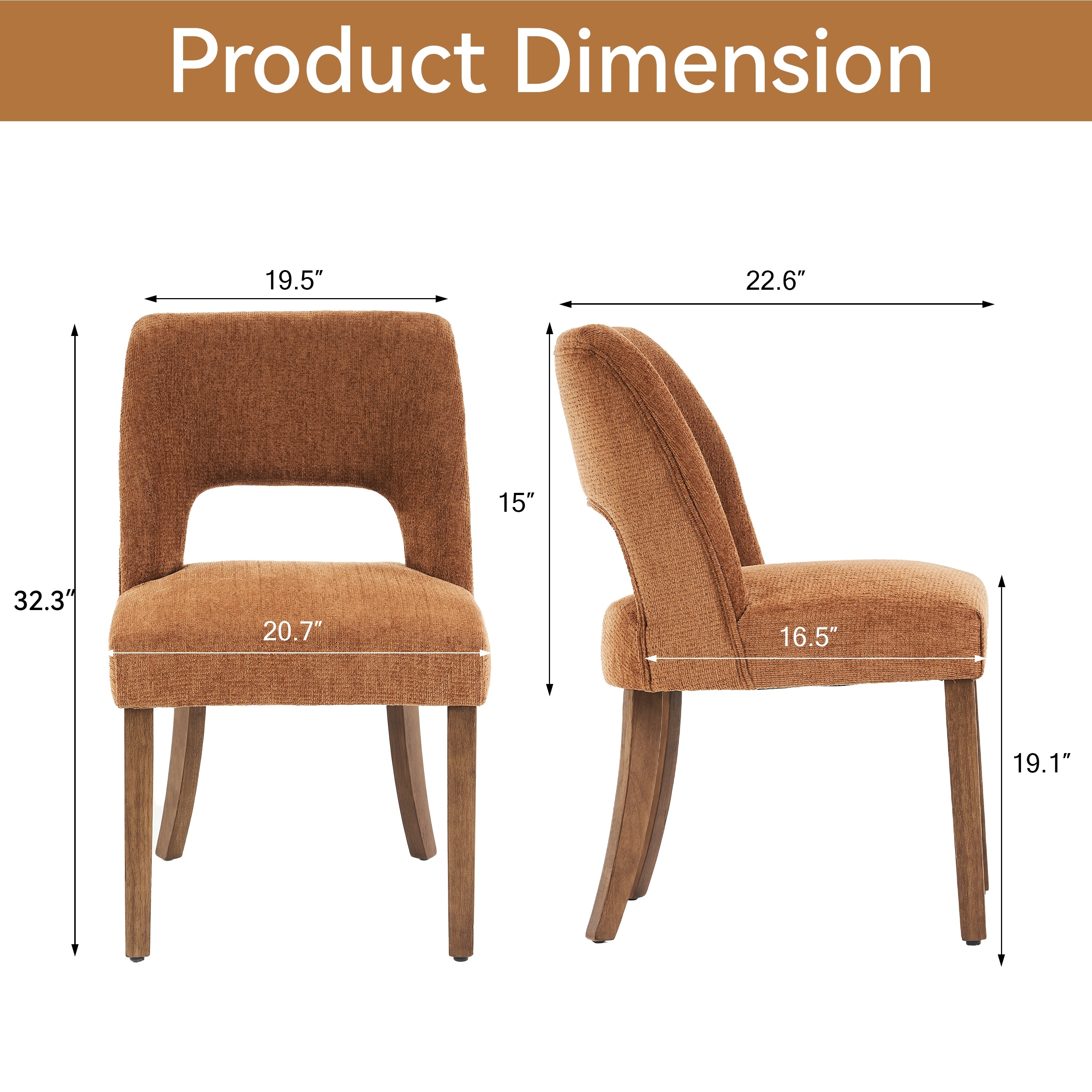 Keoni VK-007-ORA Dining-Chairs - View #5