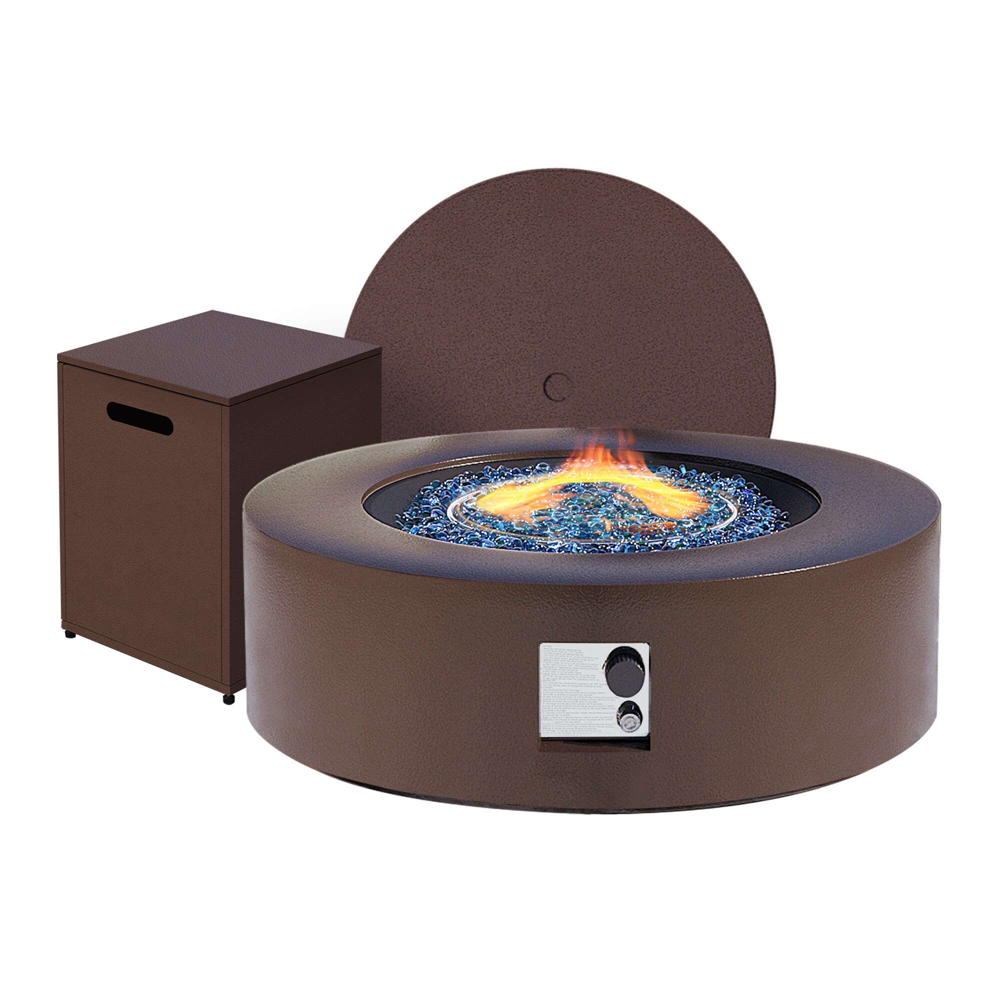 Patio Watcher 42TP-BROWN-KDWST Outdoor-Gas-Firepits - View #2