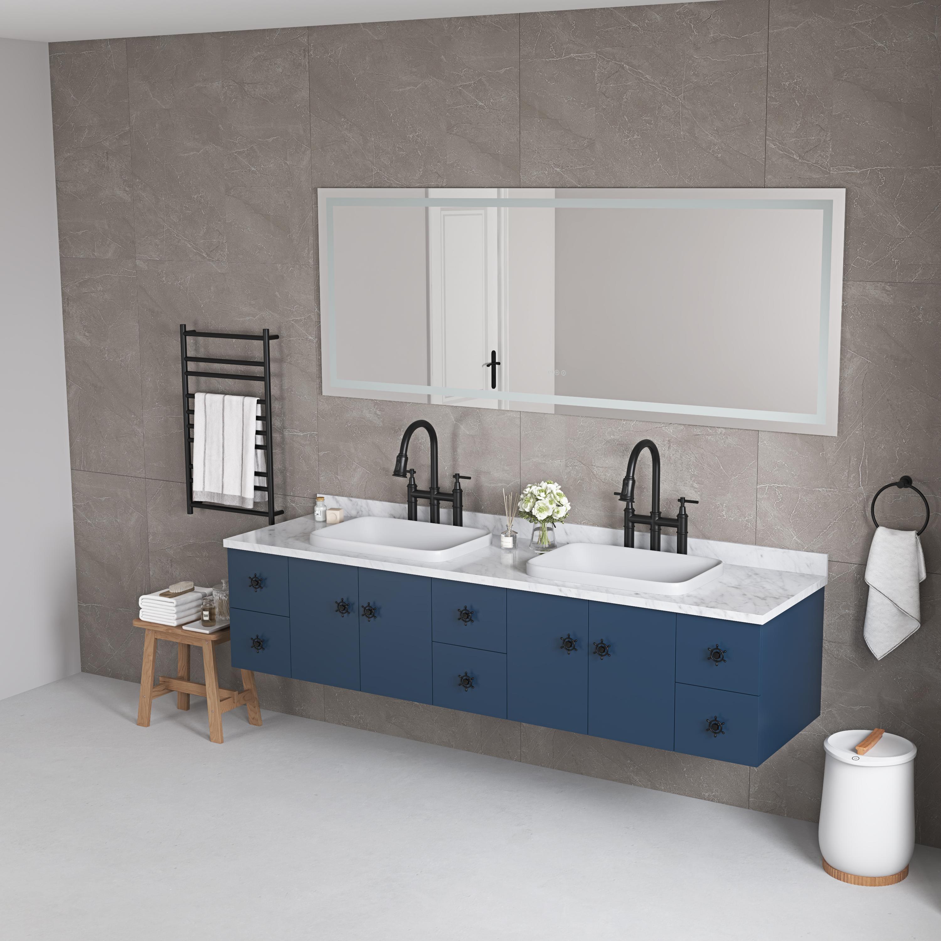 WELLFOR WA-7232-DH Framed-Bath-Mirrors - View #7