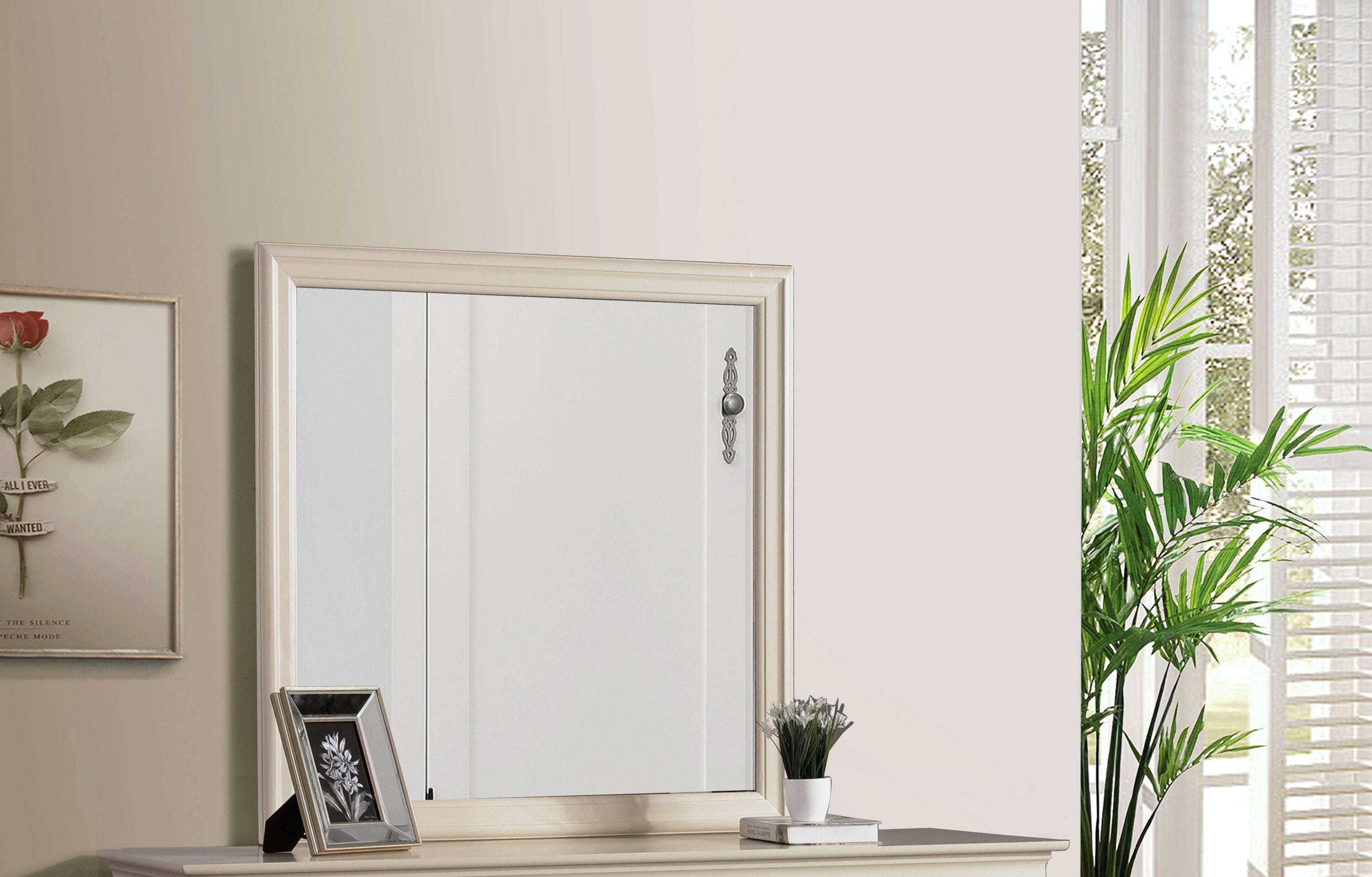 LOVMOR SF-X-B078108225 Louis Phillipe G3175 M Beige Mirror