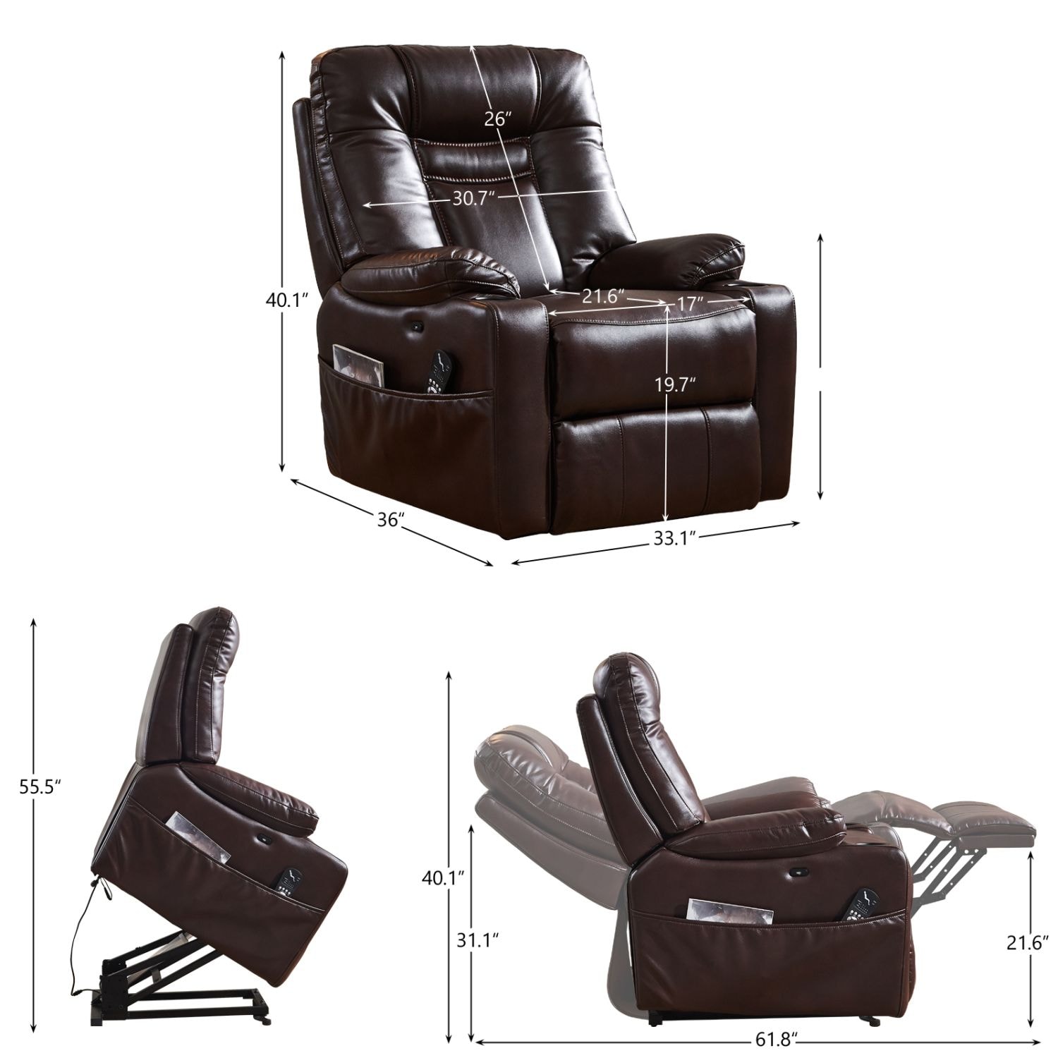 JASMODER W722S00005 recliners - View #6