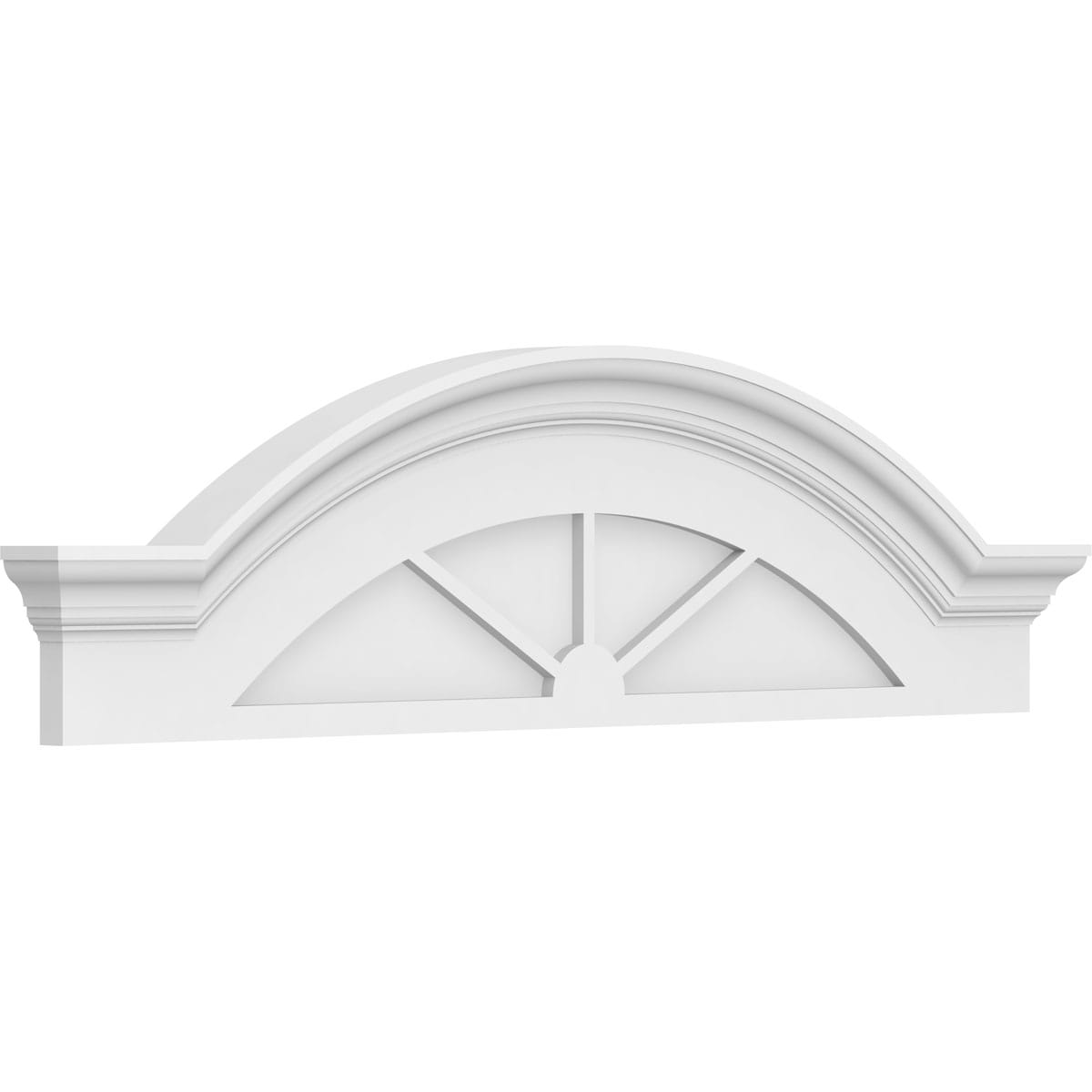 Ekena Millwork PEDPS044X120SGF03 PVC Pediment