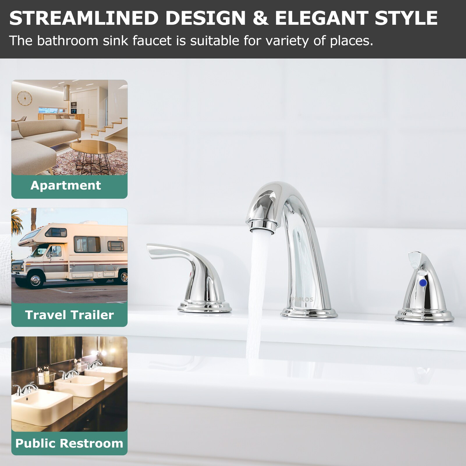 PARLOS 1435001PD Lavatory-Faucets - View #3