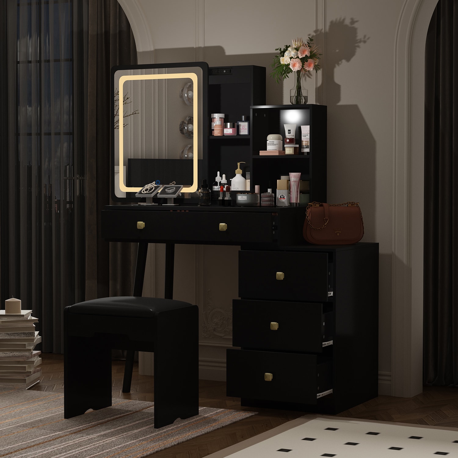 FUFU&GAGA LJY-KF020356-02 Bedroom-Vanities - View #4