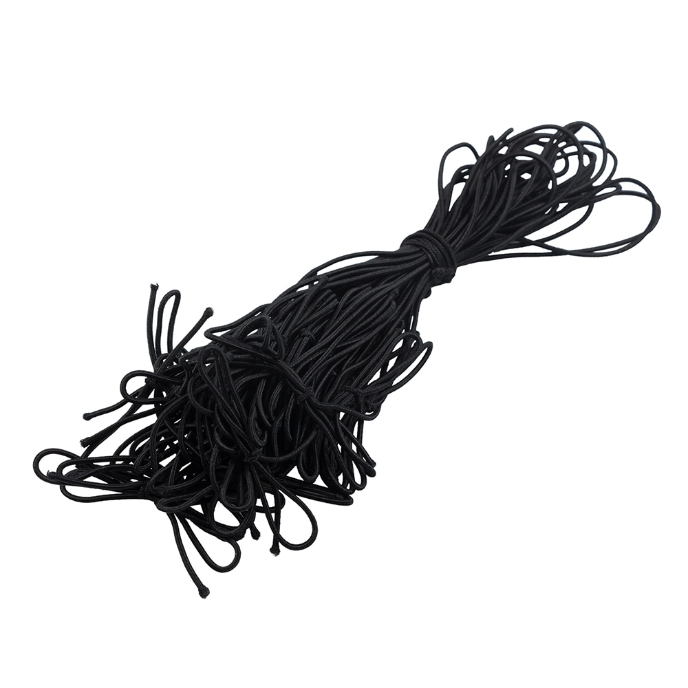 JAM Paper 50-Pack 0.83-ft Black Matte Polypropylene String String