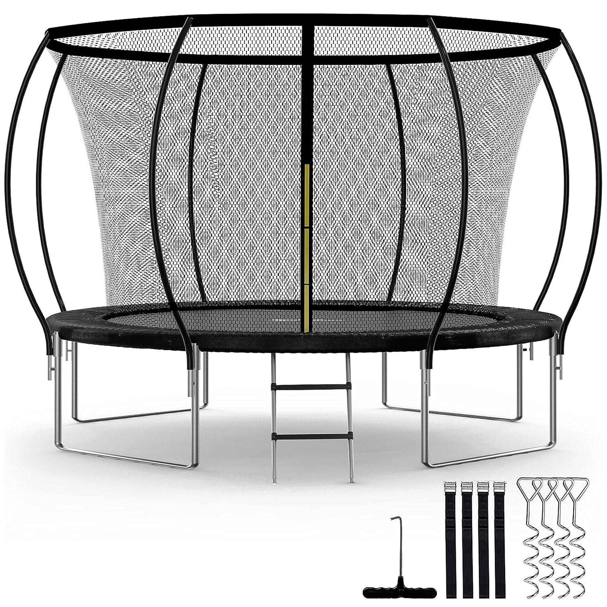 ToolCat BZ-3-189-SN 12-ft Round Backyard in Black