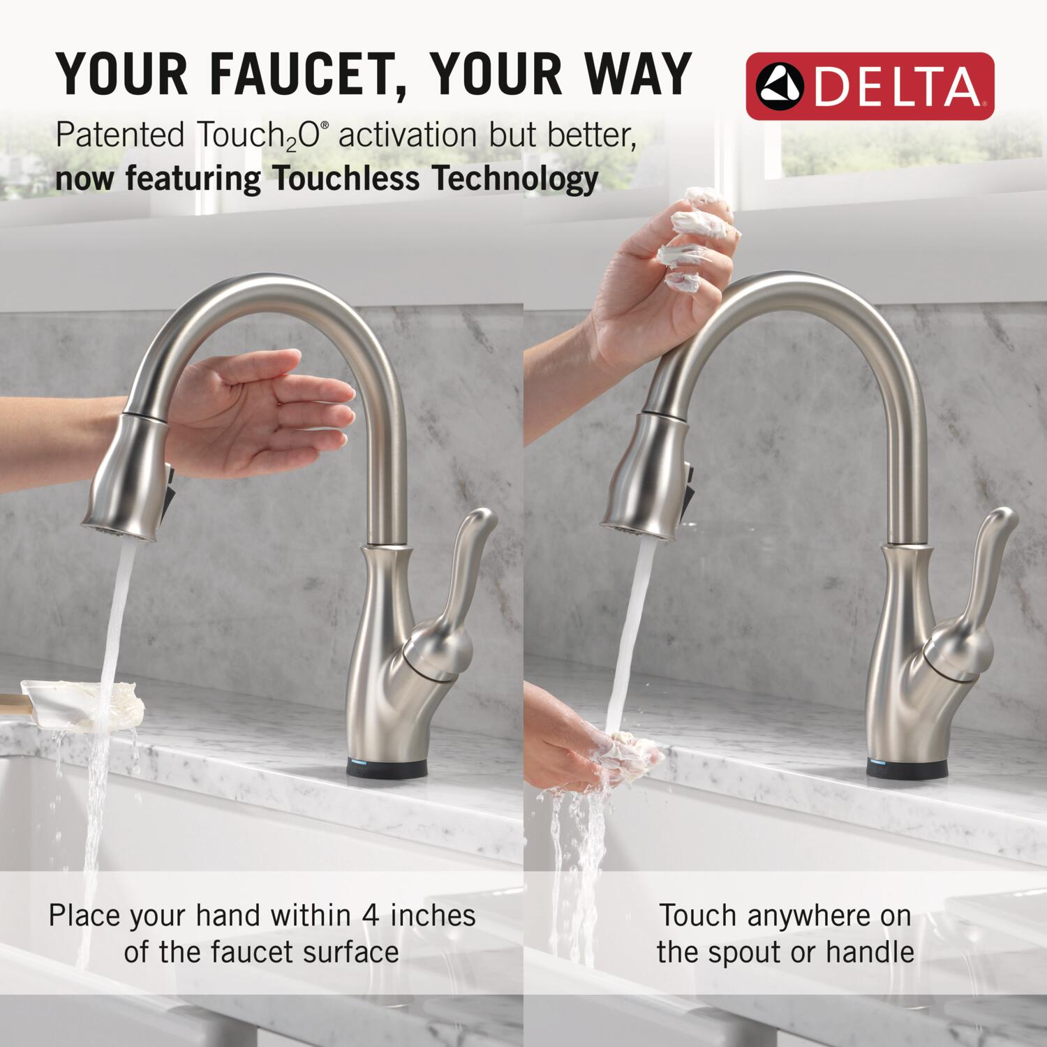 Delta 9178TL-SP-DST Kitchen-Faucets - View #2