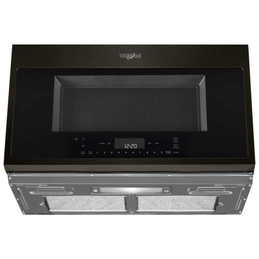 Whirlpool® 0.9 Cu. Ft. Black Countertop Microwave