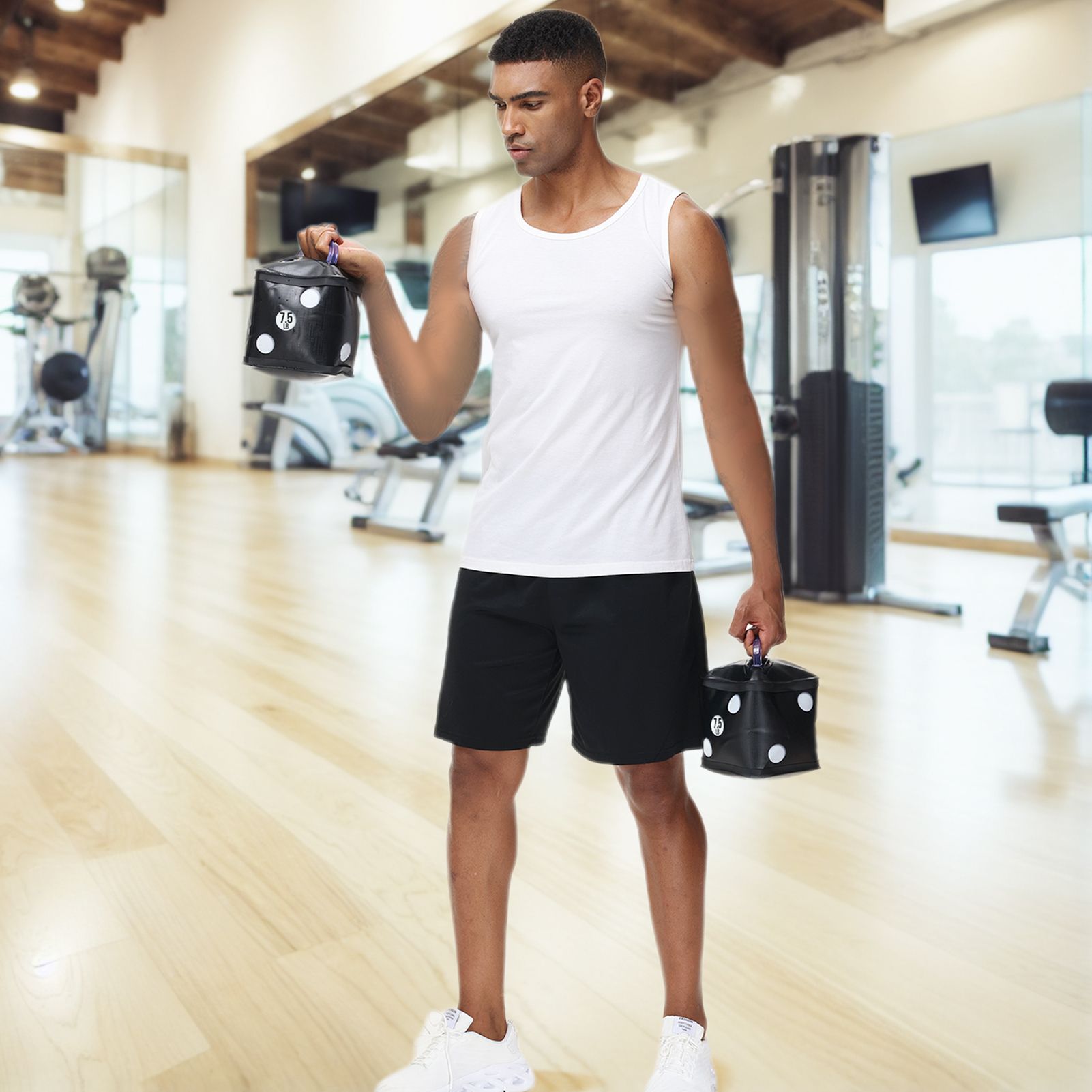 Redliro 5102B-BK dumbbells - View #3
