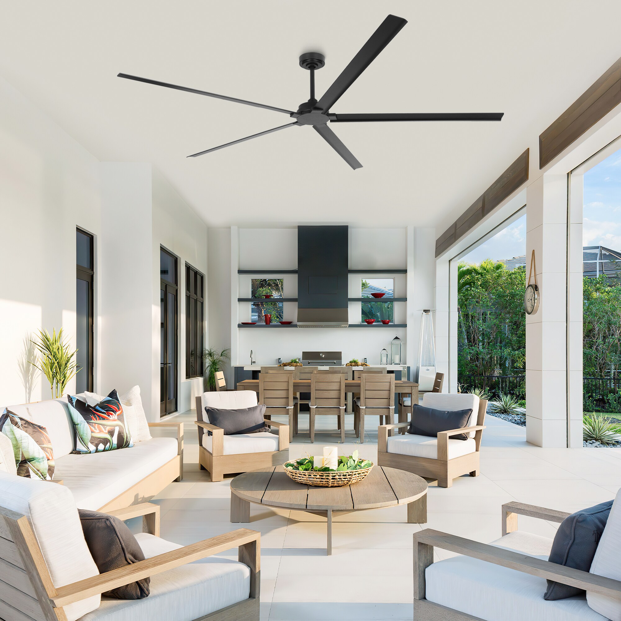 Parrot Uncle F8006BK Ceiling-Fans - View #2