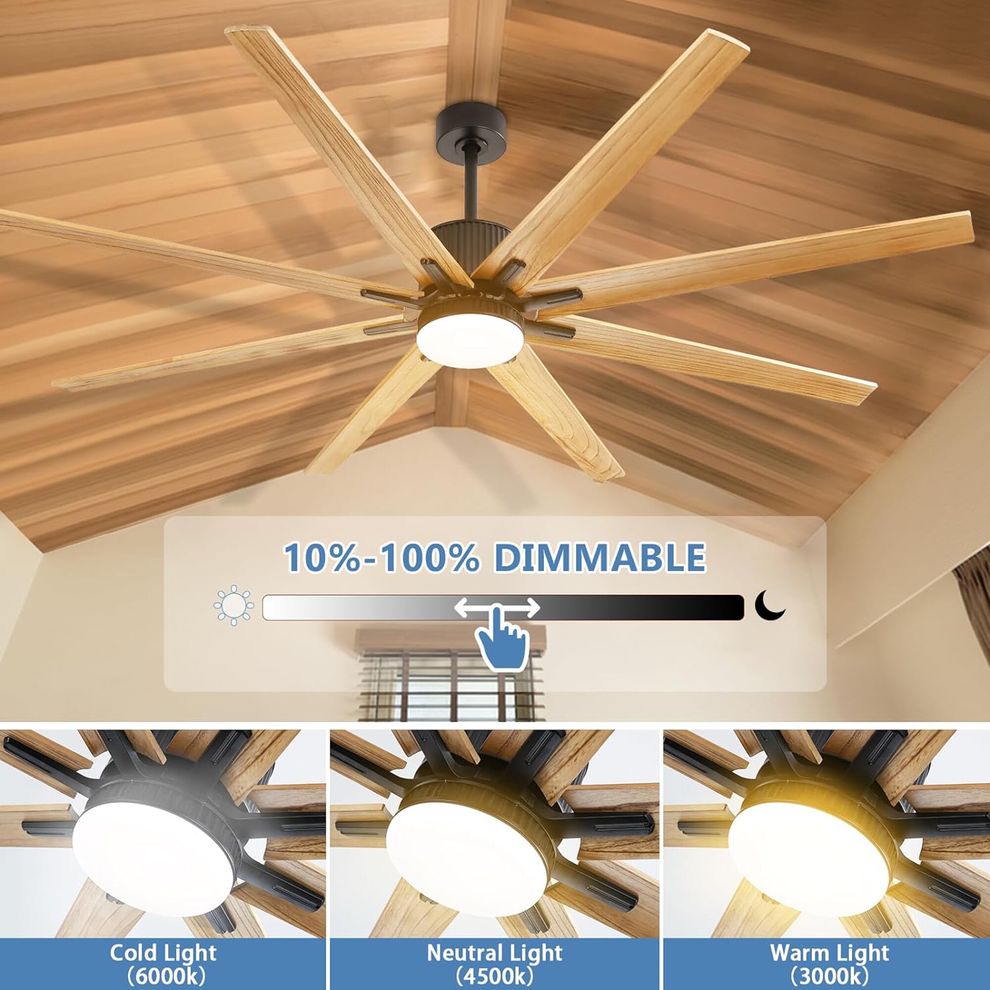 SINOFURN SYD130021WD Ceiling-Fans - View #4