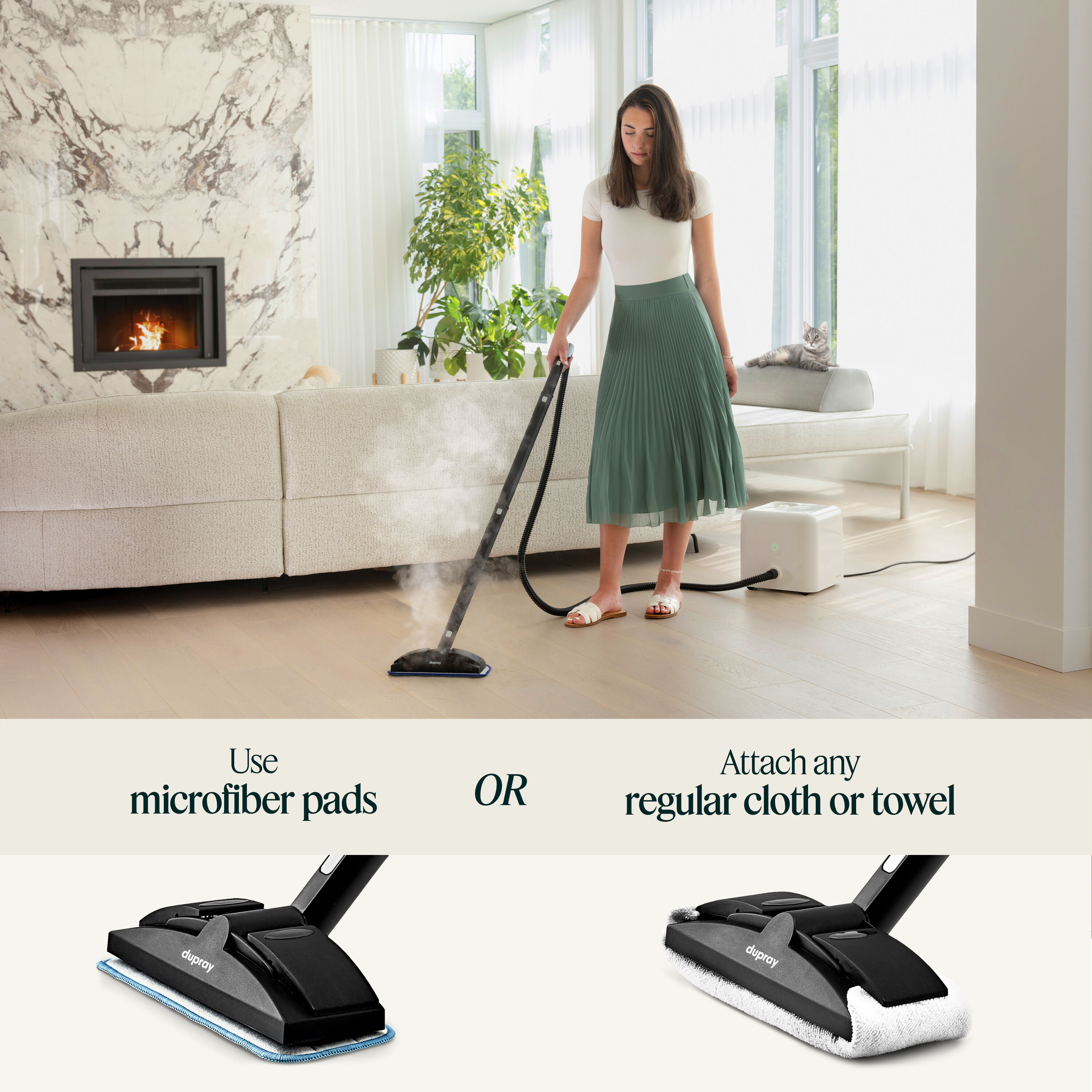 Dupray LOWNEA263W Steam-Cleaners - View #4