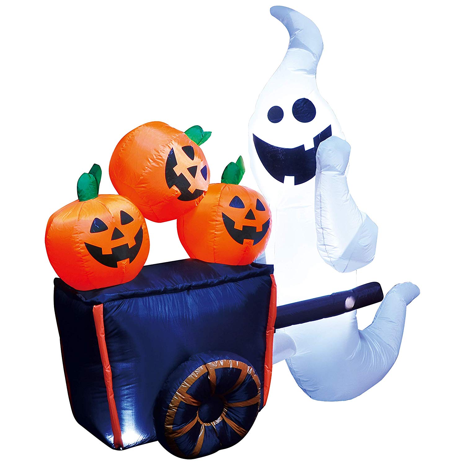 Joiedomi 6-ft Lighted Ghost Inflatable In The Outdoor Halloween ...