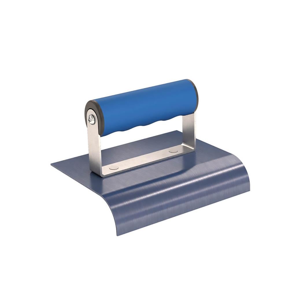 Bon Tool 22-723 6-in x 4-in Blue steel Concrete Edger with 1-in Radius