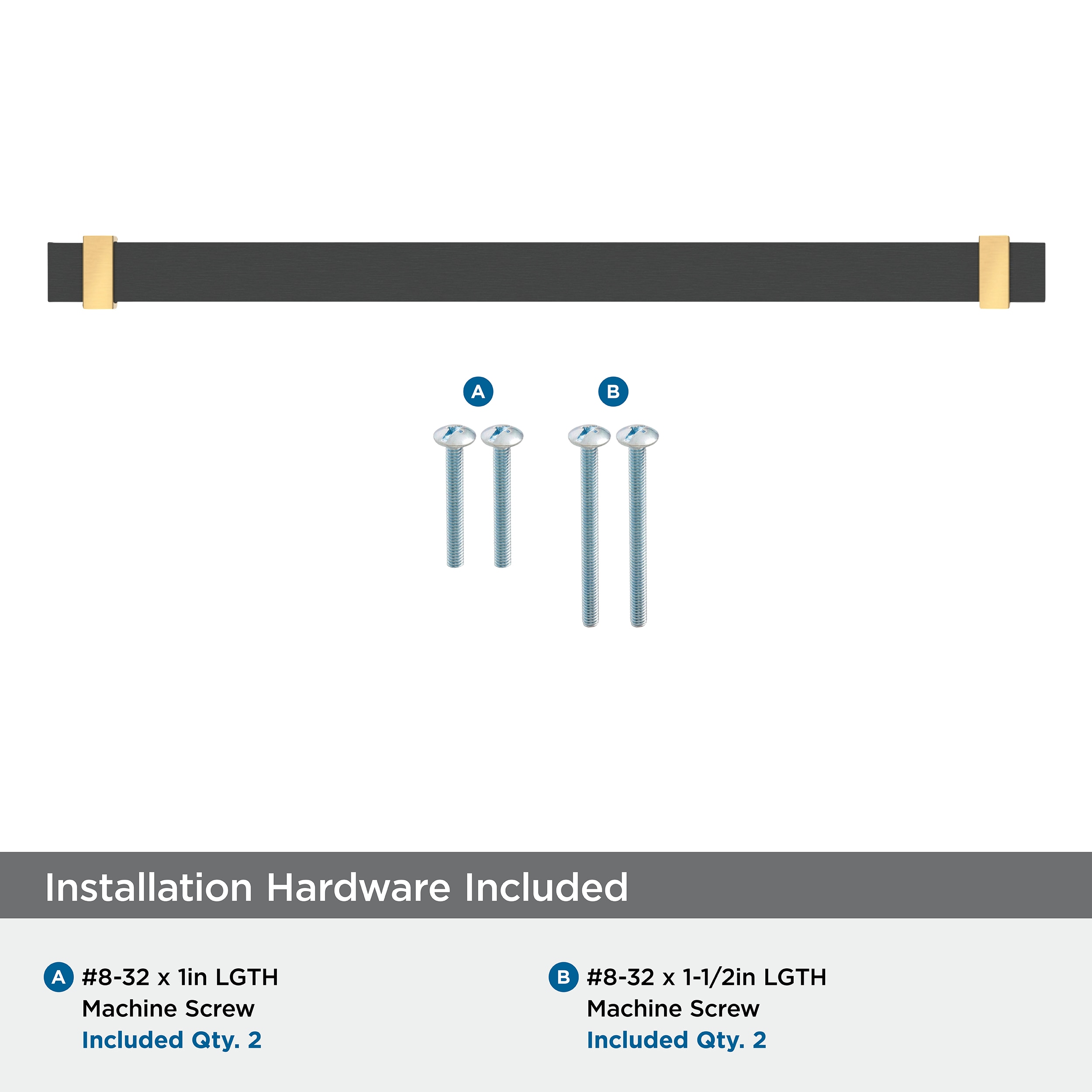 Amerock BP37082BMBCZ Cabinet-Pulls - View #5