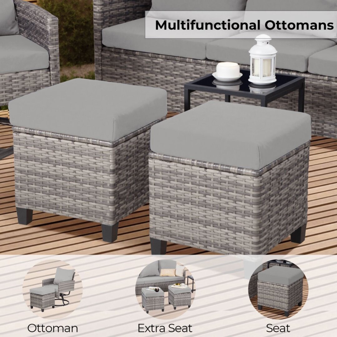 EarlGrove LS-MZ300712GYGY Patio-Conversation-Sets - View #7