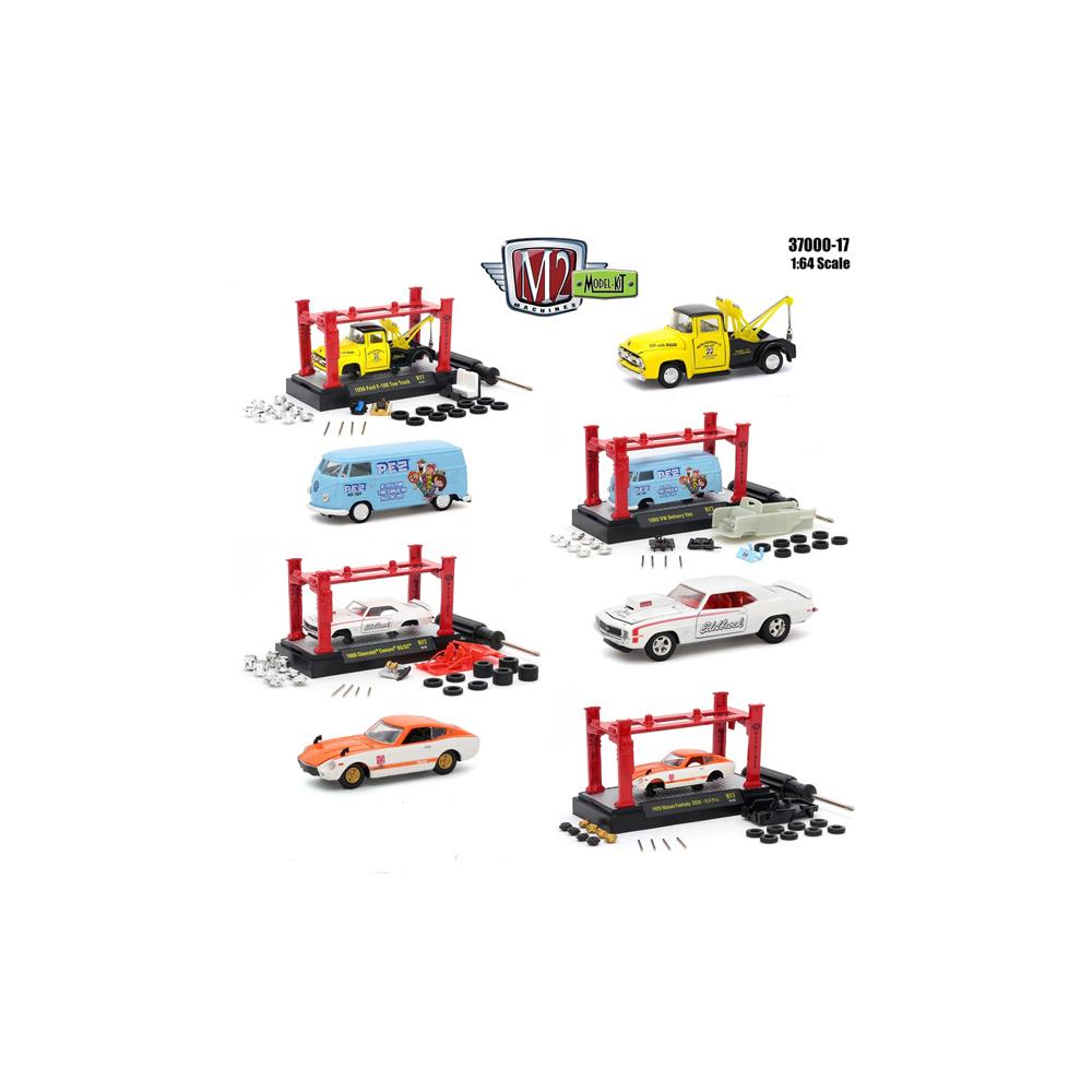M2 Machines DTDP5939  37000-17 1-64 Model Kit Set Release 17, Diecast Model Car, 4 Piece