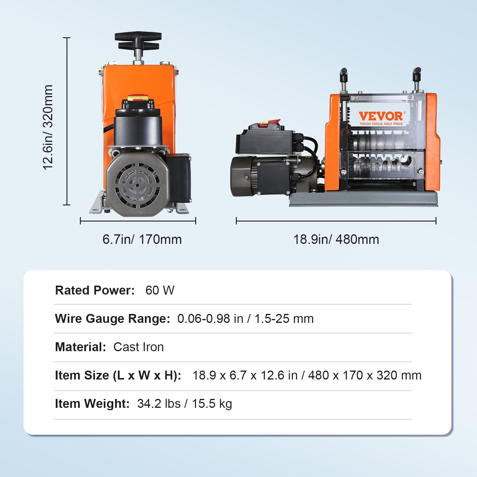 VEVOR BXJL60W1525MM4XMQV1  - View #8